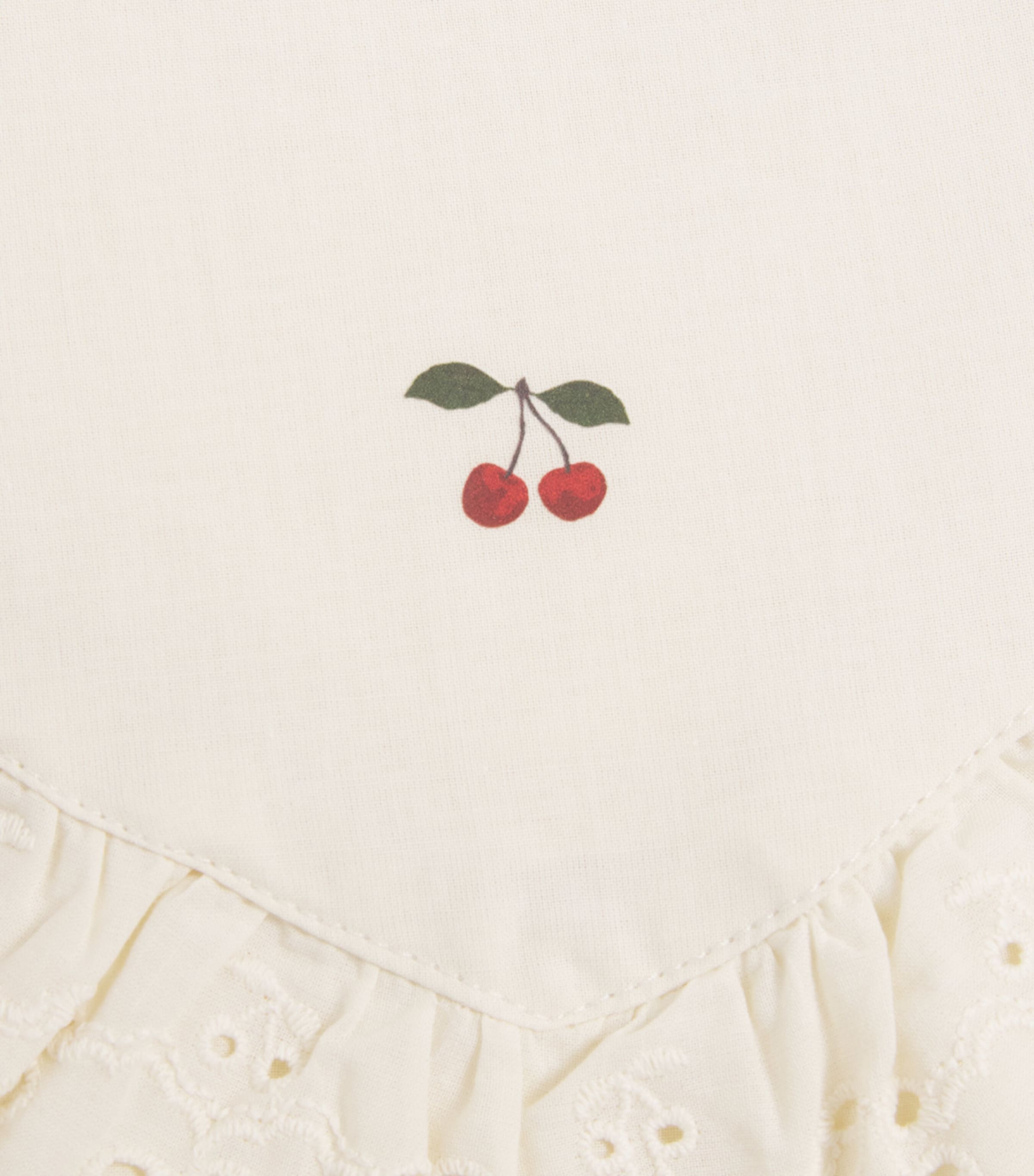 KONGES SLOJD Cotton Embroidered Posey Top (9 Months-10 Years) Antique Image 4