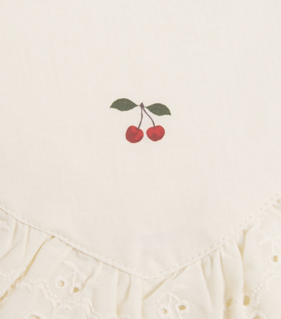 KONGES SLOJD Cotton Embroidered Posey Top (9 Months-10 Years) Antique Image 4