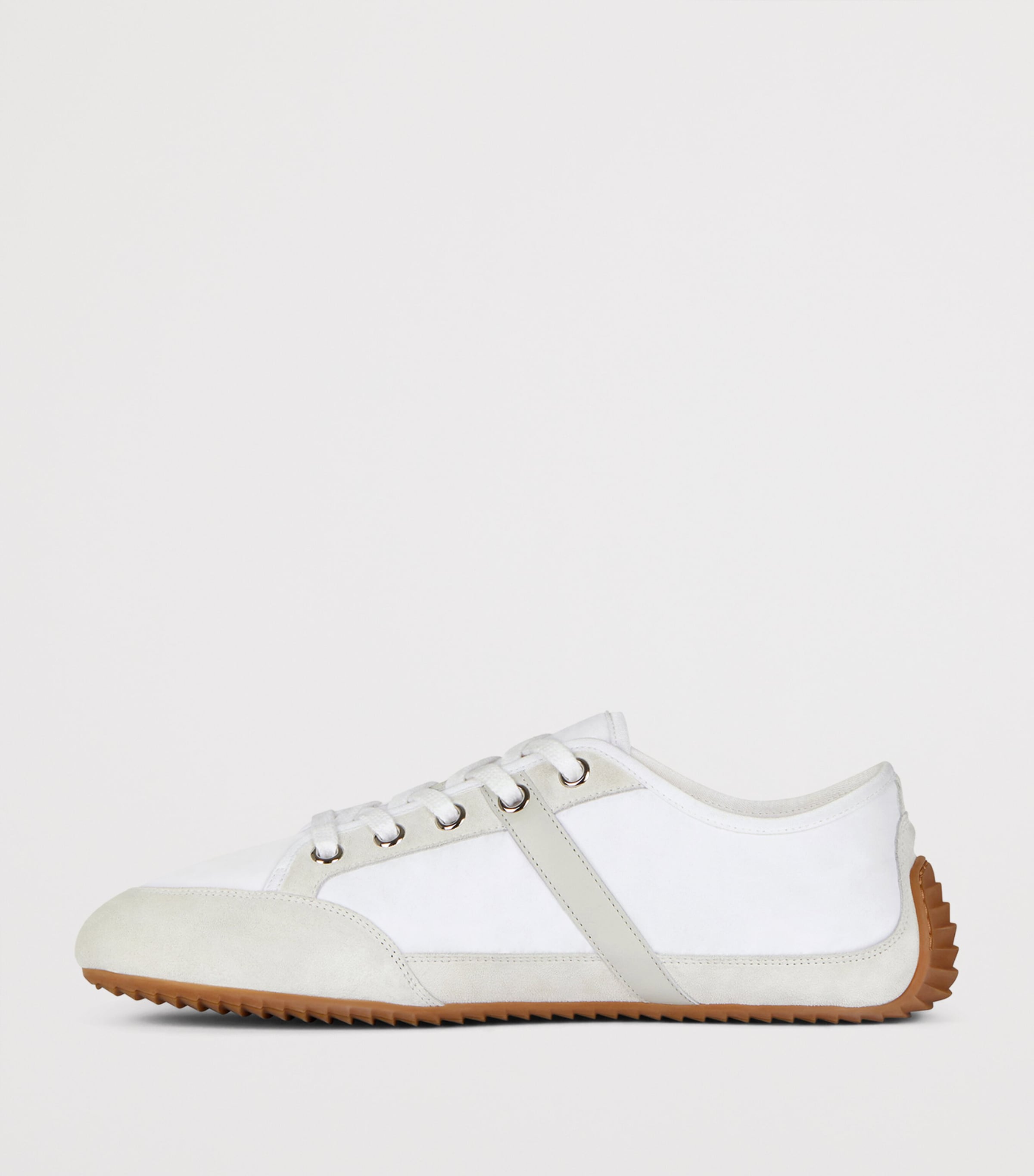 Slim Low-Top Sneakers WHITE Image 5