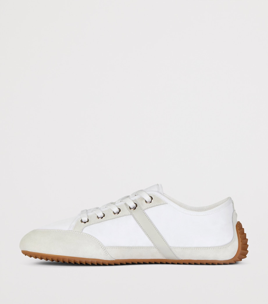 Slim Low-Top Sneakers WHITE Image 5