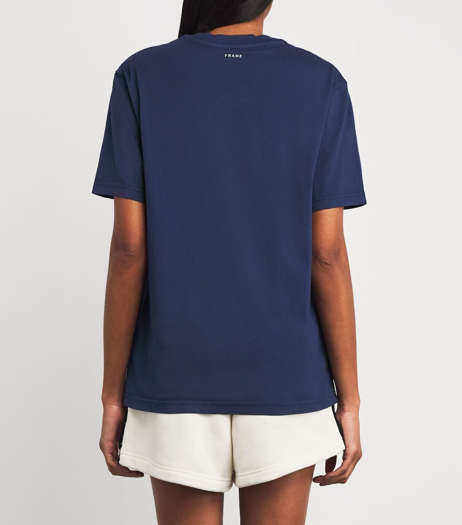 x Sotheby's Cotton Classic T-Shirt NAVY Image 4