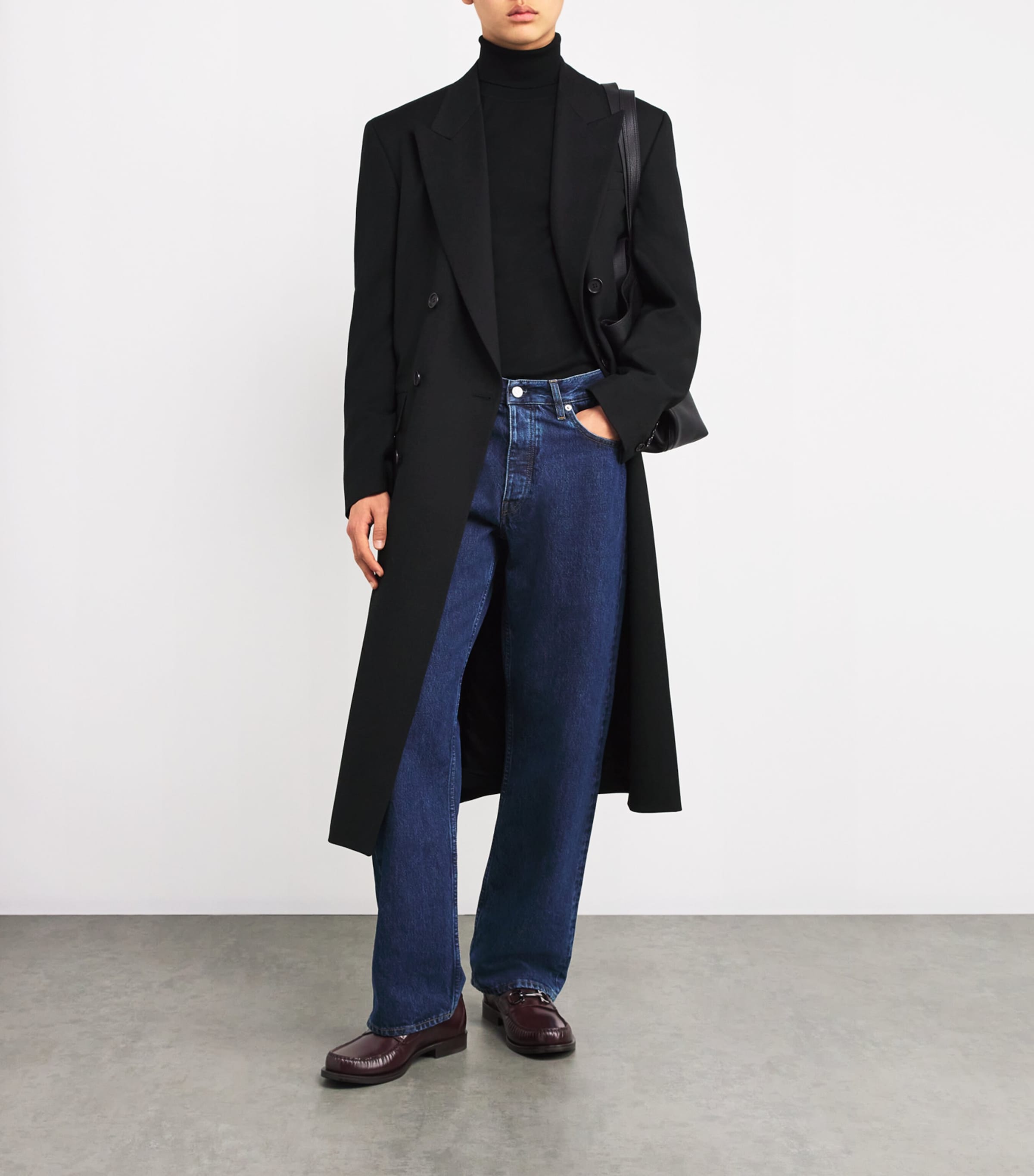 Wool Rollneck Sweater NOIR Image 4