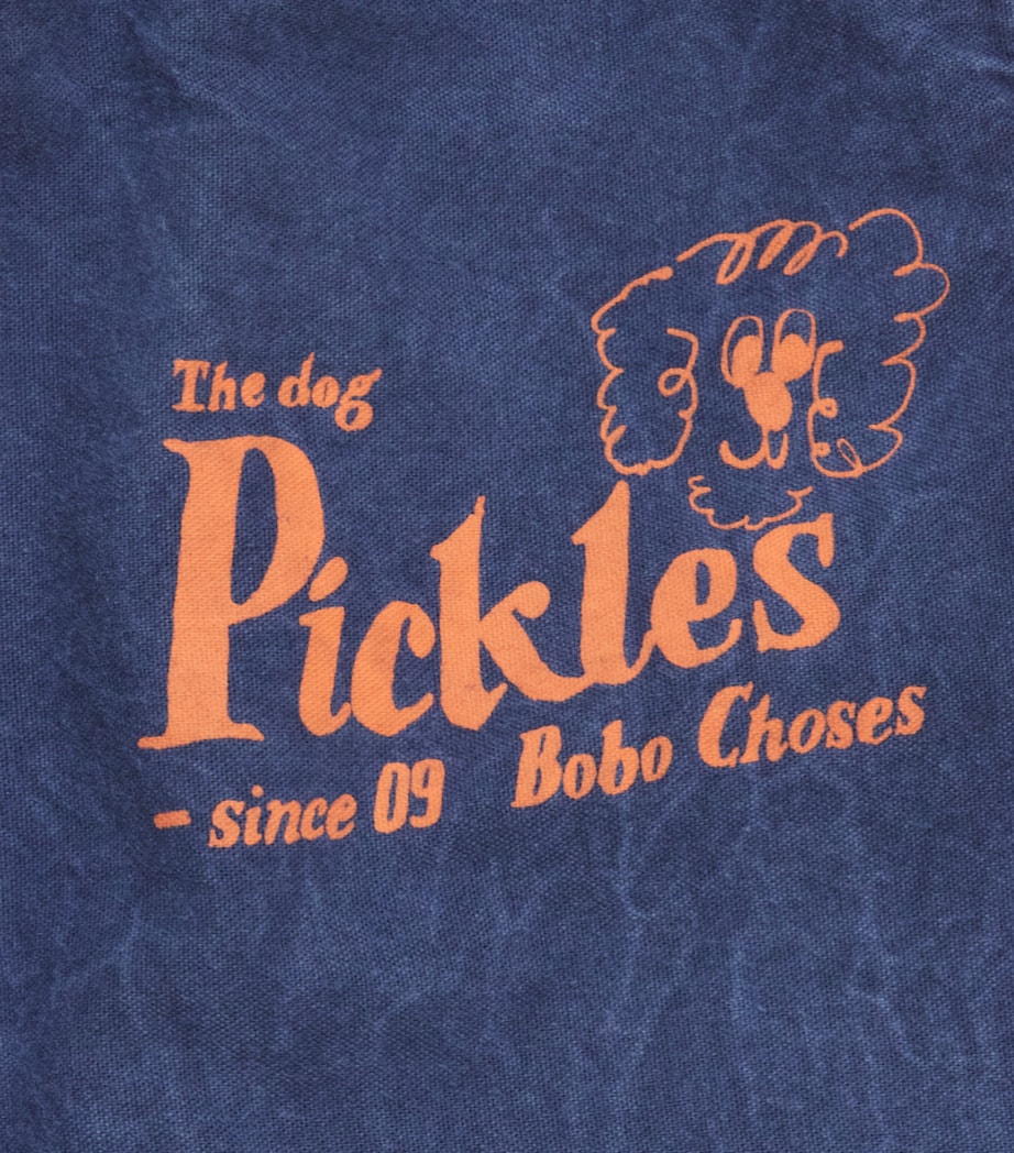 Bobo Choses Cotton Pickles The Dog Trousers (10-11 Years) Navy Blue Image 3