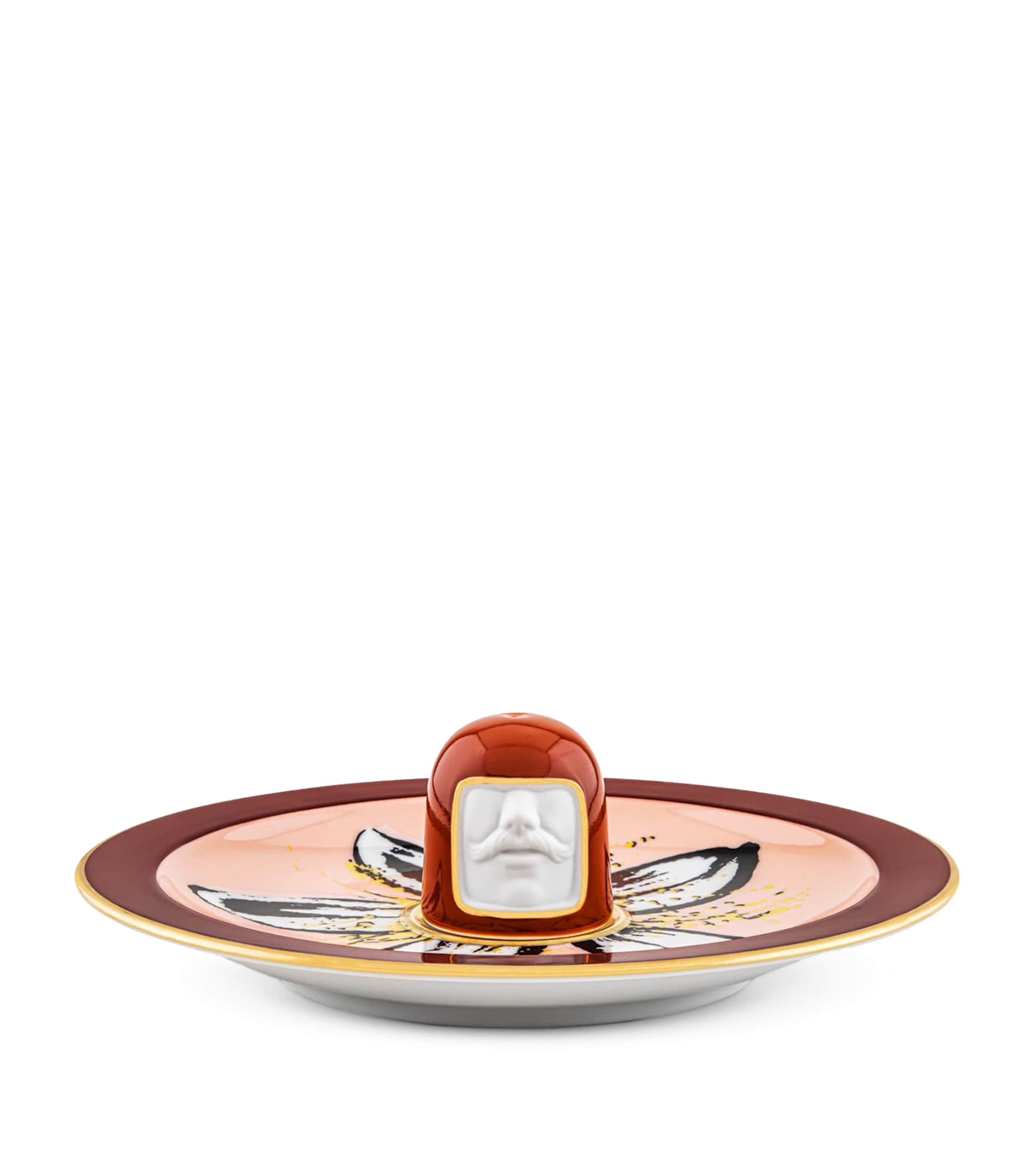 GINORI 1735 Porcelain Incense Burner Image 1