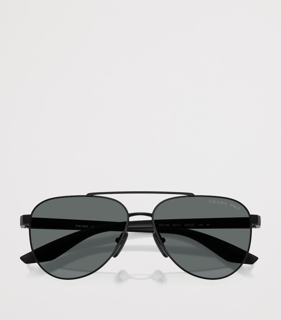Prada Linea Rossa Metal A52S Aviator Sunglasses Image 5