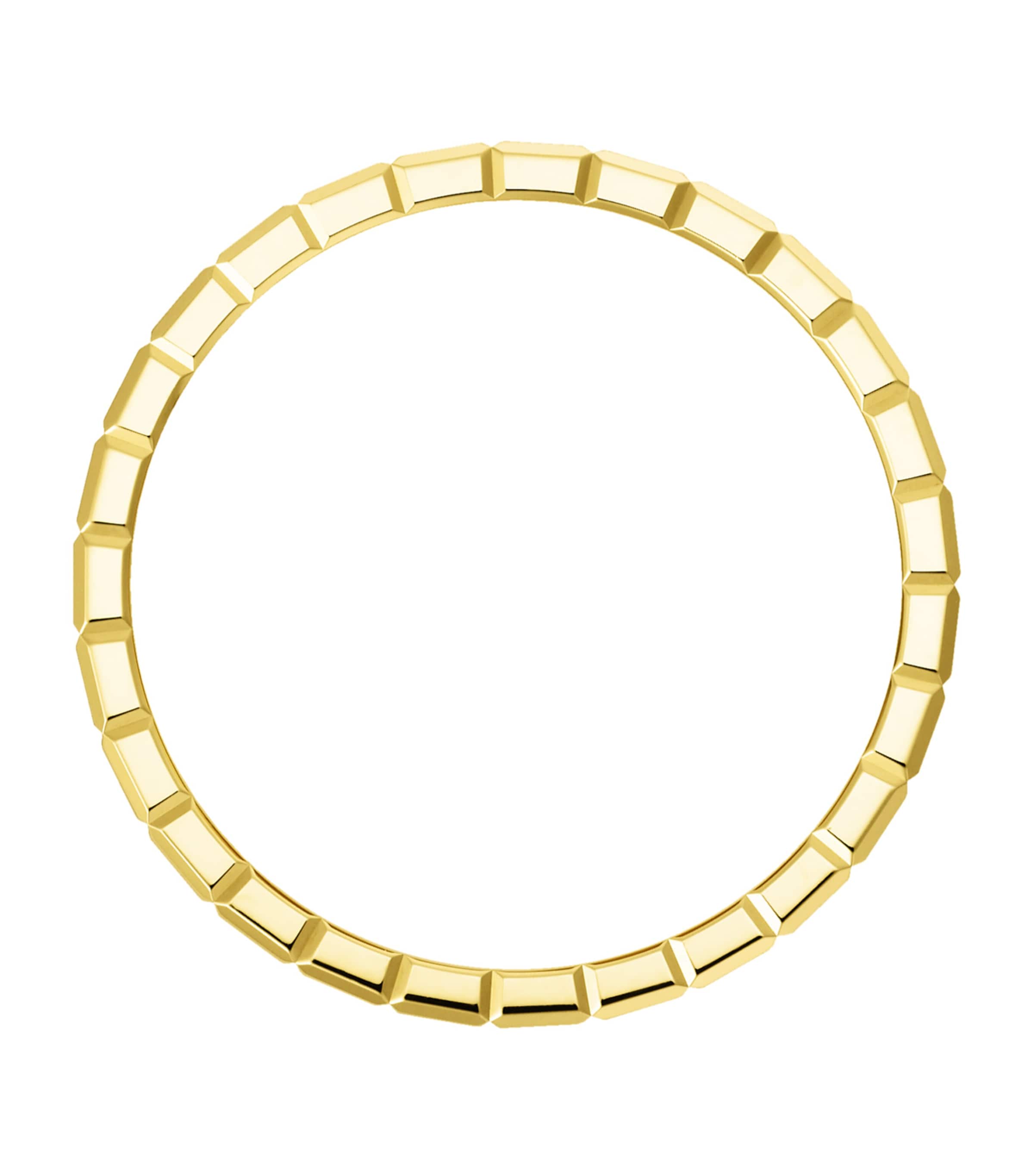 Yellow Gold Ice Cube Ring Image 2