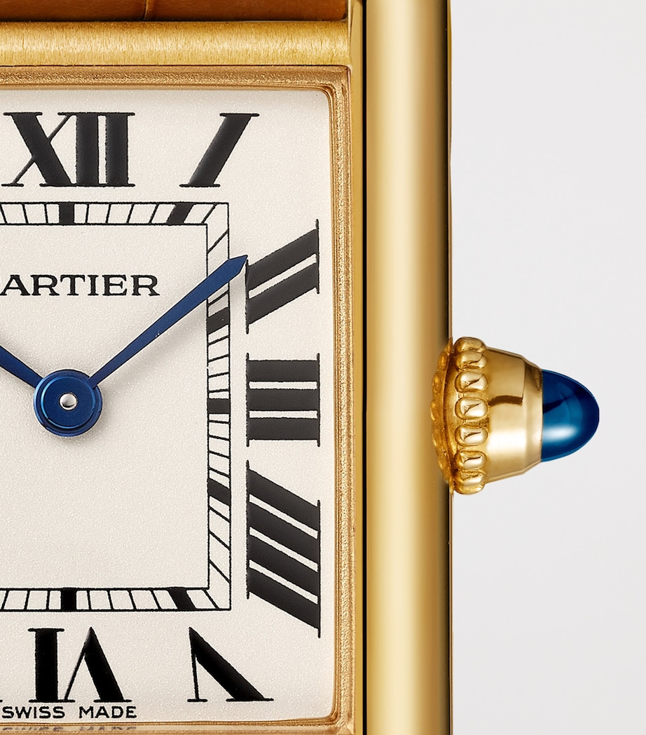 Small Yellow Gold Tank Louis Cartier Watch 22mm YELLOW GOLD Image 3