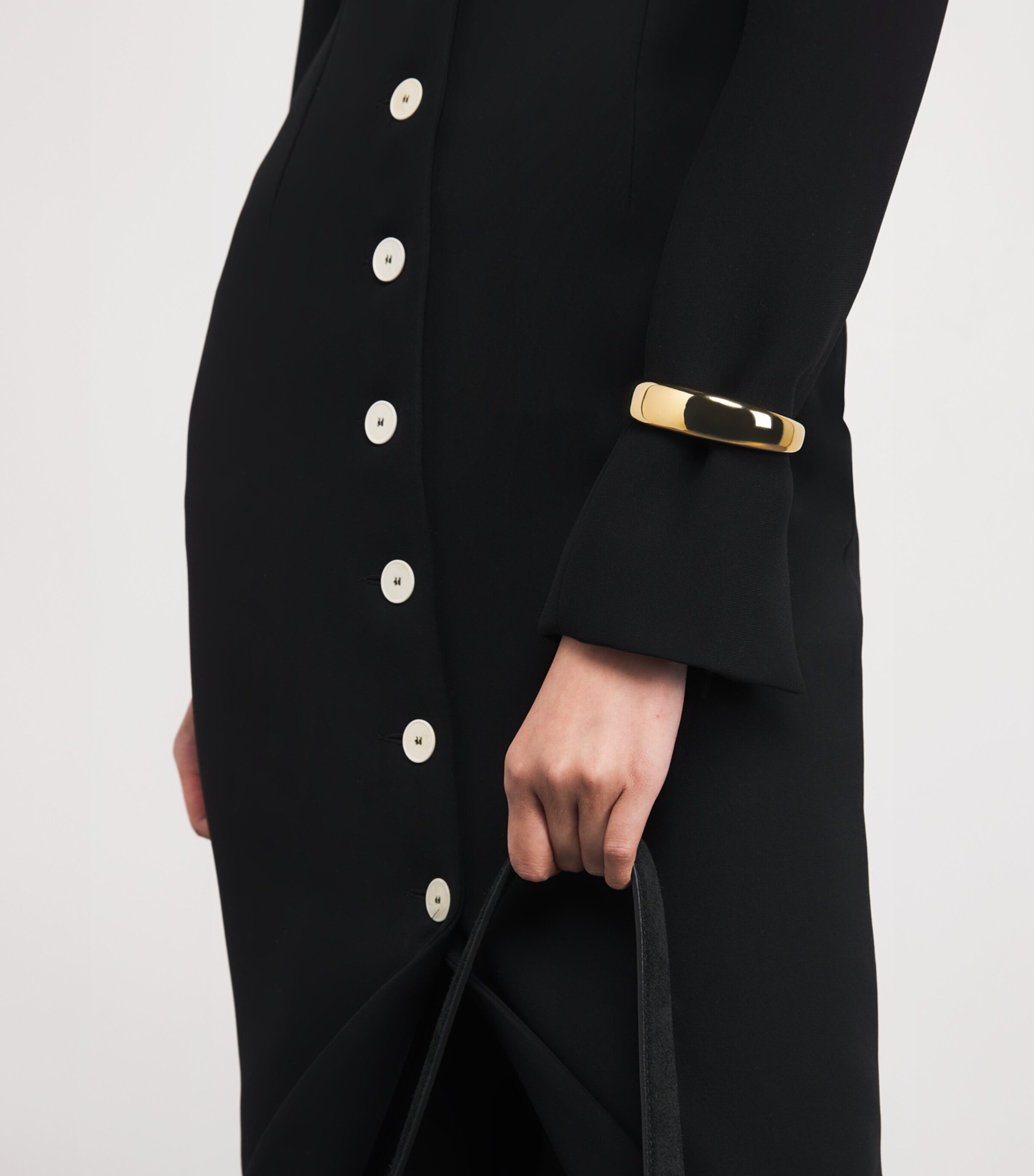 Gold-Plated Emma Cuff Bangle GOLD Image 2