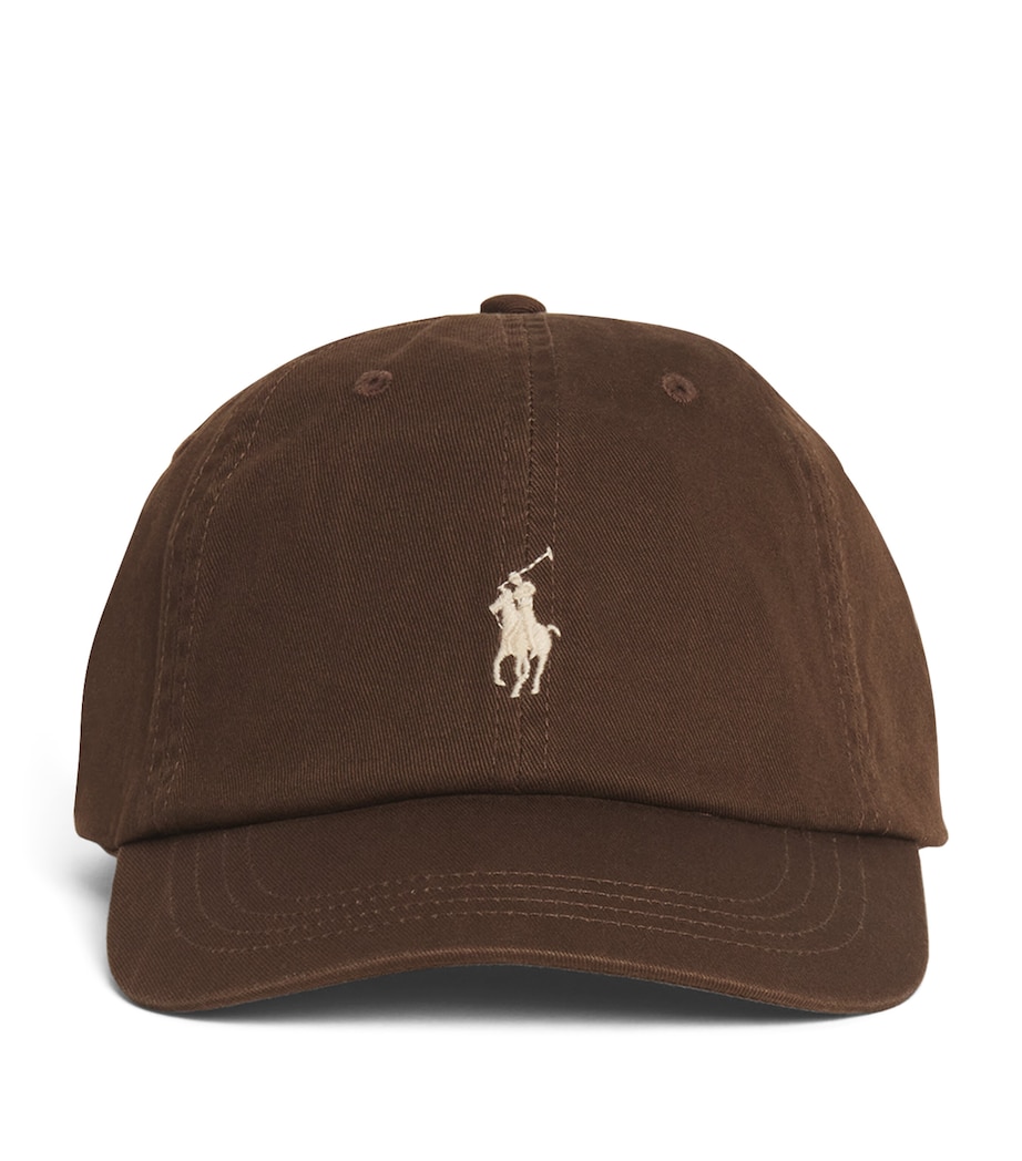 Polo Ralph Lauren Polo Pony Baseball Cap Cooper Brown Image 1