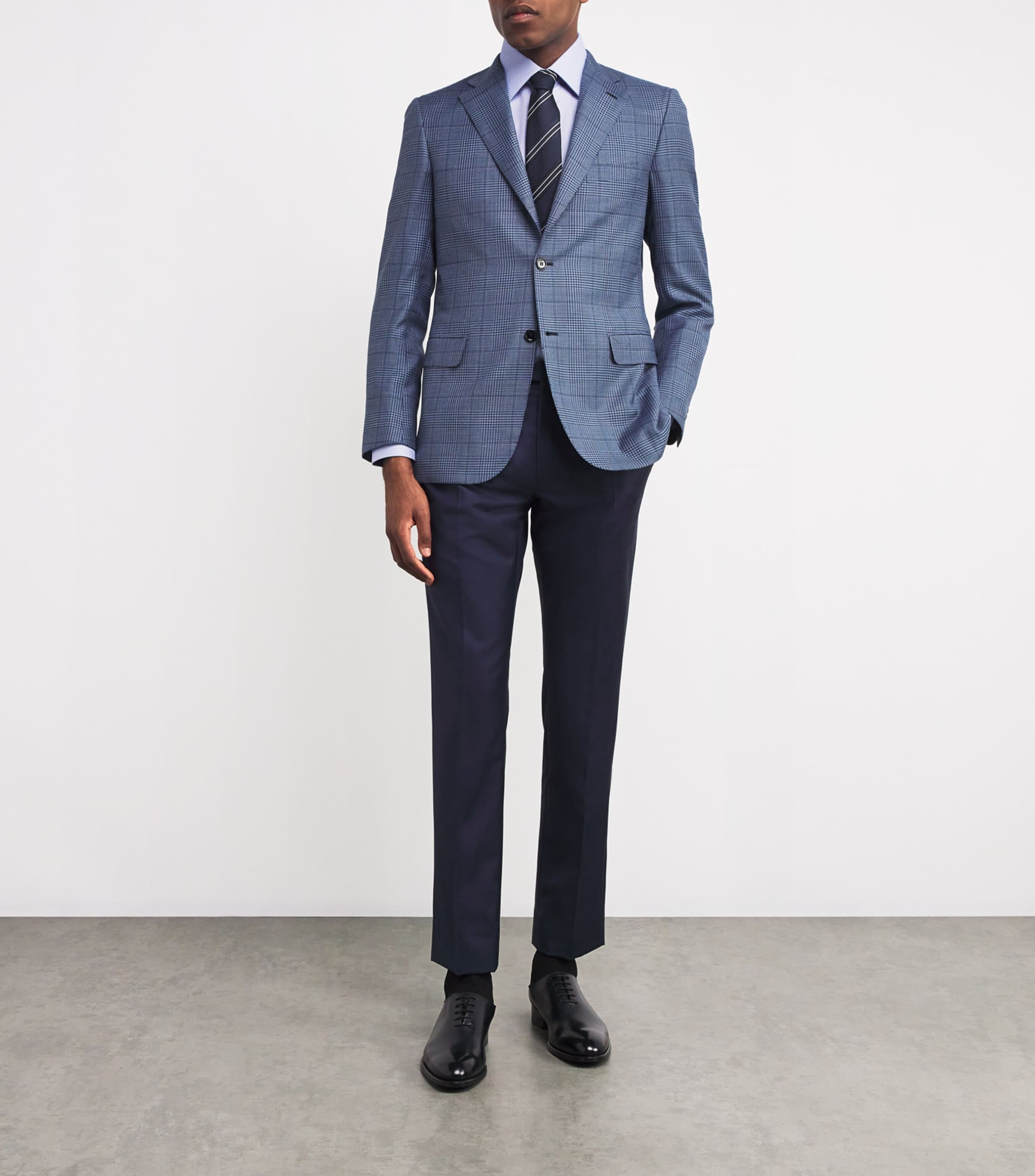 Cotton Micro-Houndstooth Shirt 9049 Image 2