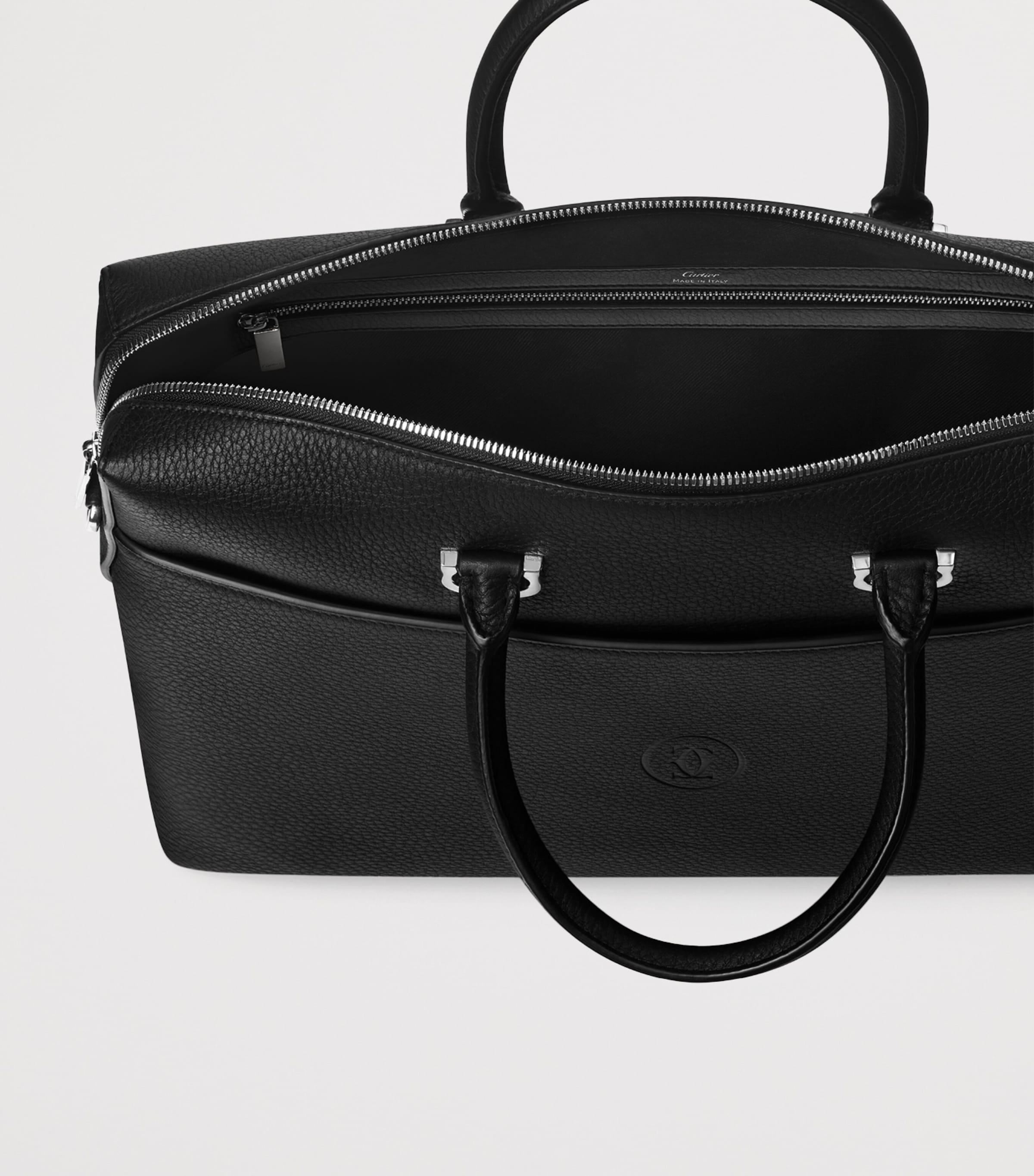 Cartier Calfskin Must de Cartier Briefcase Black Image 5