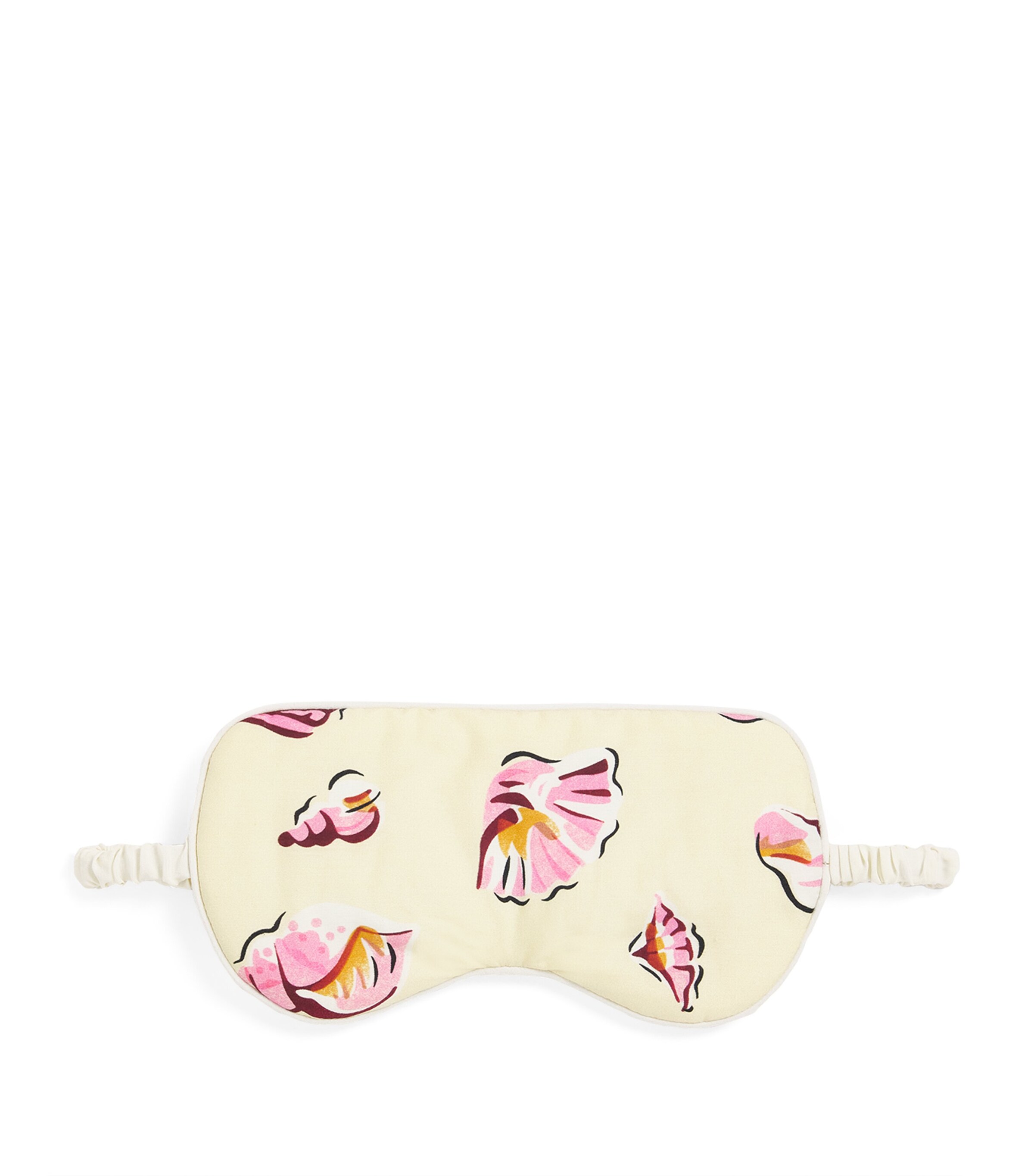 Olivia von Halle Cotton Shells Audrey Eye Mask | Women Clothing | Nightwear | Sleep Masks | Designers | Olivia Von Halle