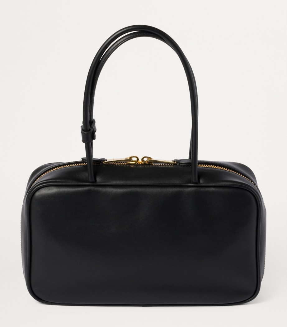 Leather Beau Top-Handle Bag F0002 Image 5