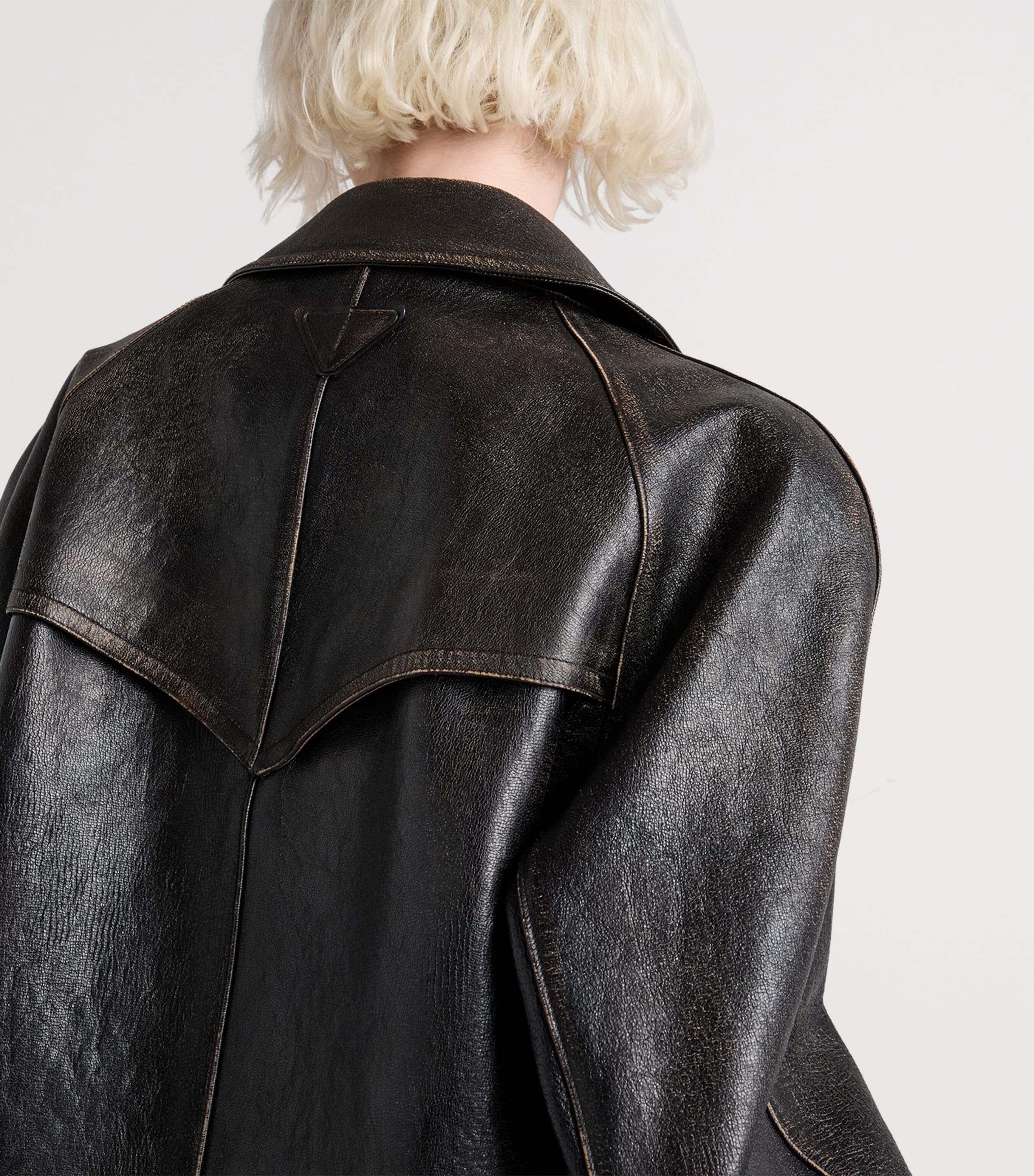 Goatskin Collared Jacket F0002 Image 4
