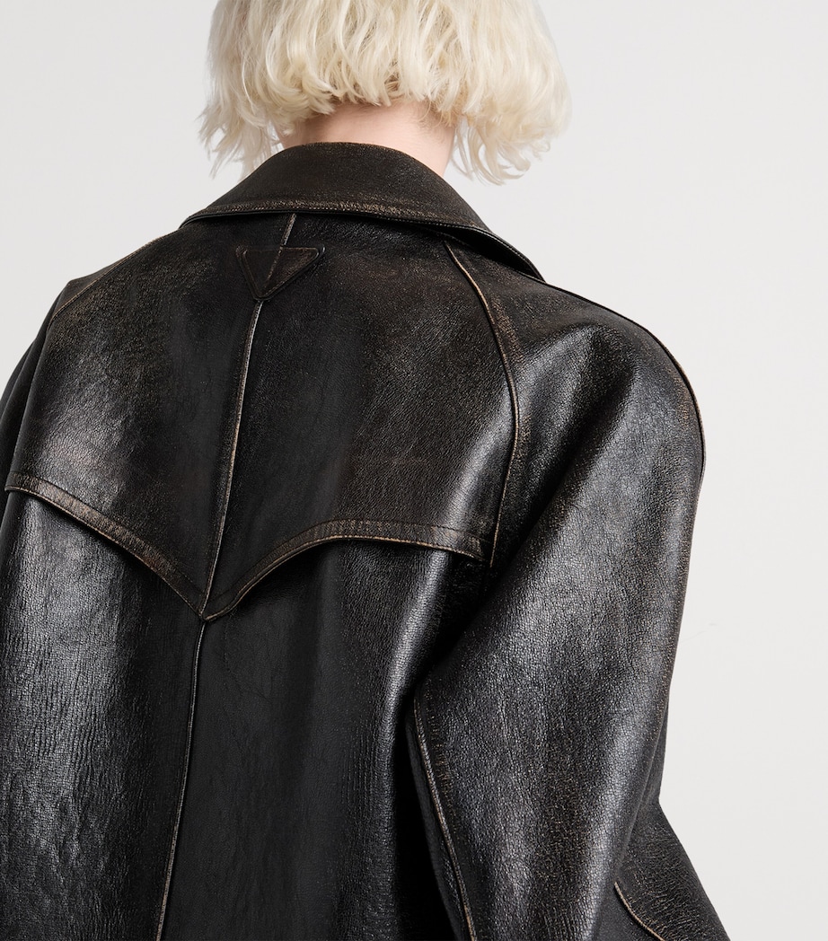 Goatskin Collared Jacket F0002 Image 4
