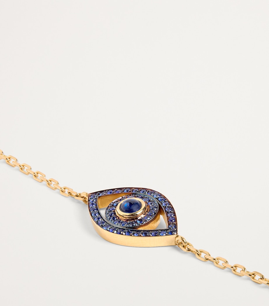 Yellow Gold and Sapphire Protected Bracelet YELLOW GOLD Image 3