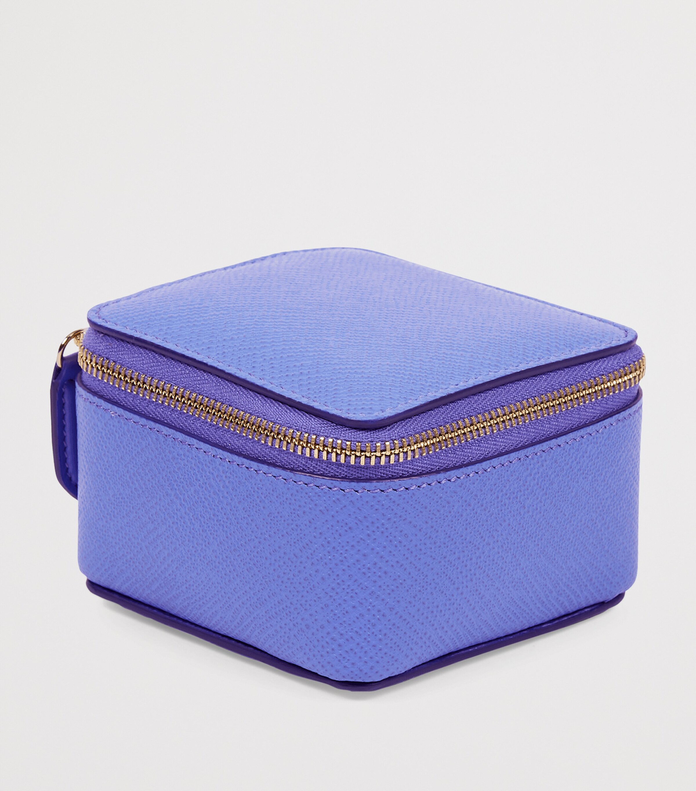 Smythson Medium Calfskin Panama Trinket Case U Violet Image 2