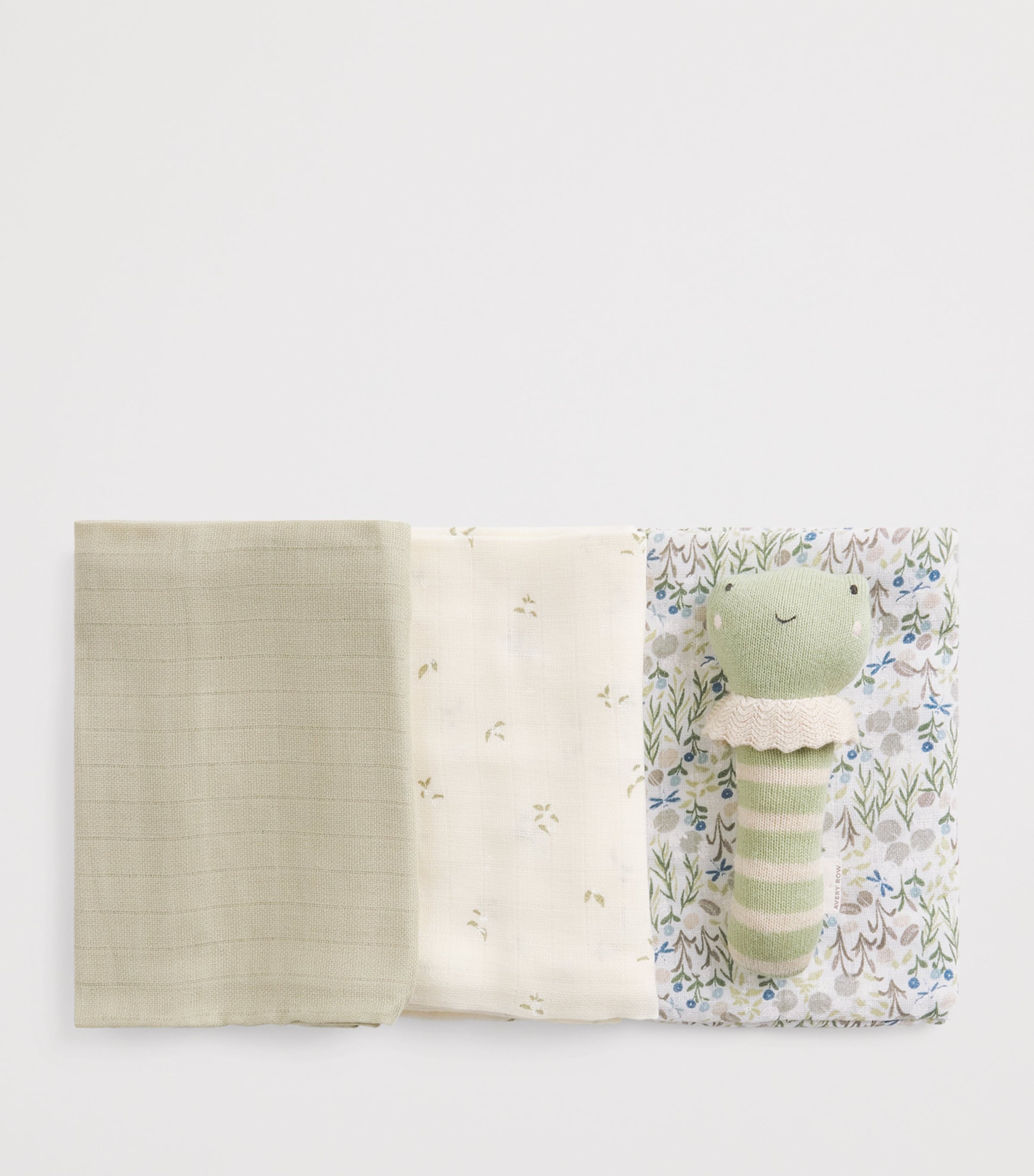 Avery Row Riverbank Rattle and Care New Baby Gift Set Riverbank Image 2