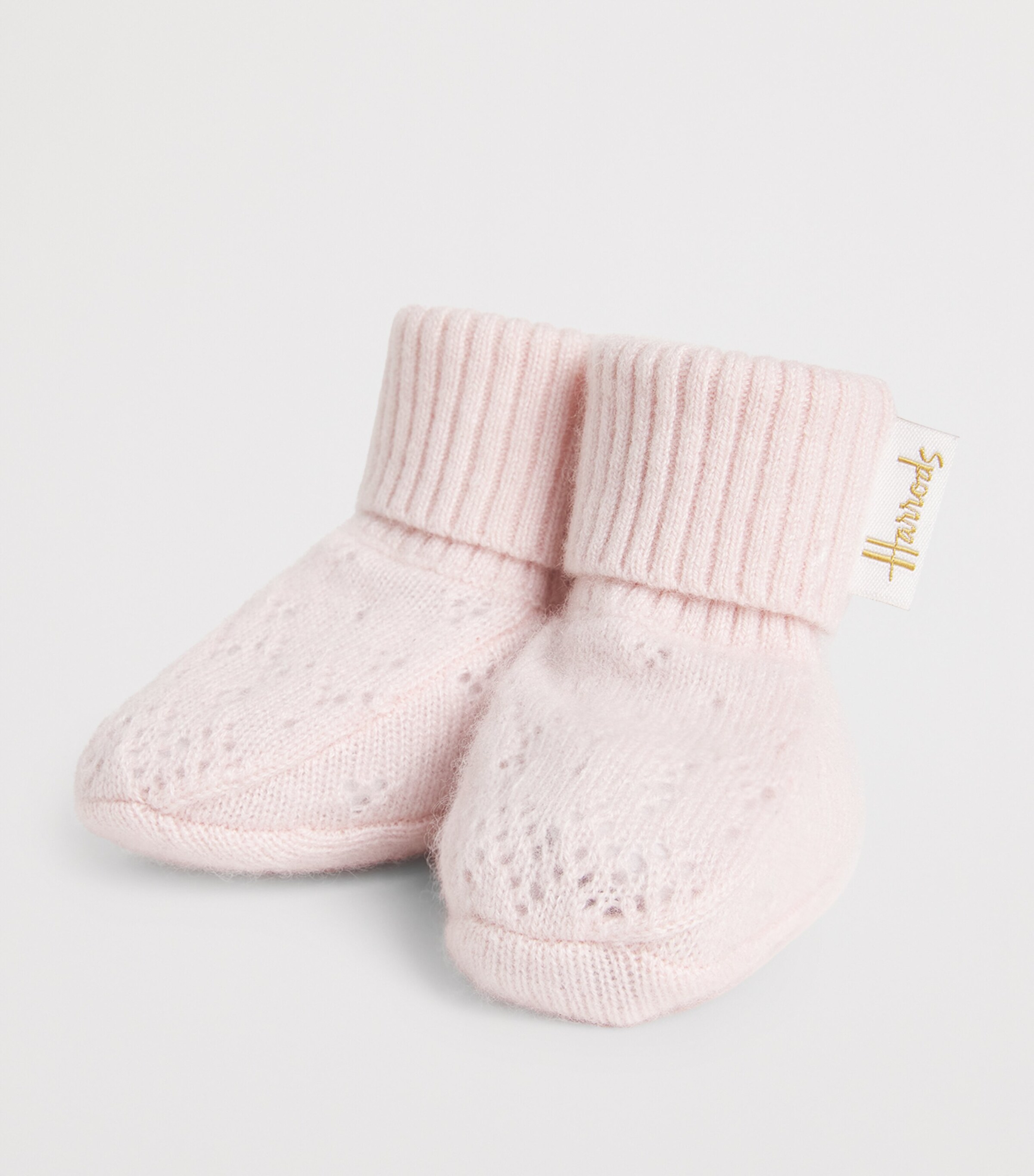 Cashmere Booties PINK Image 2