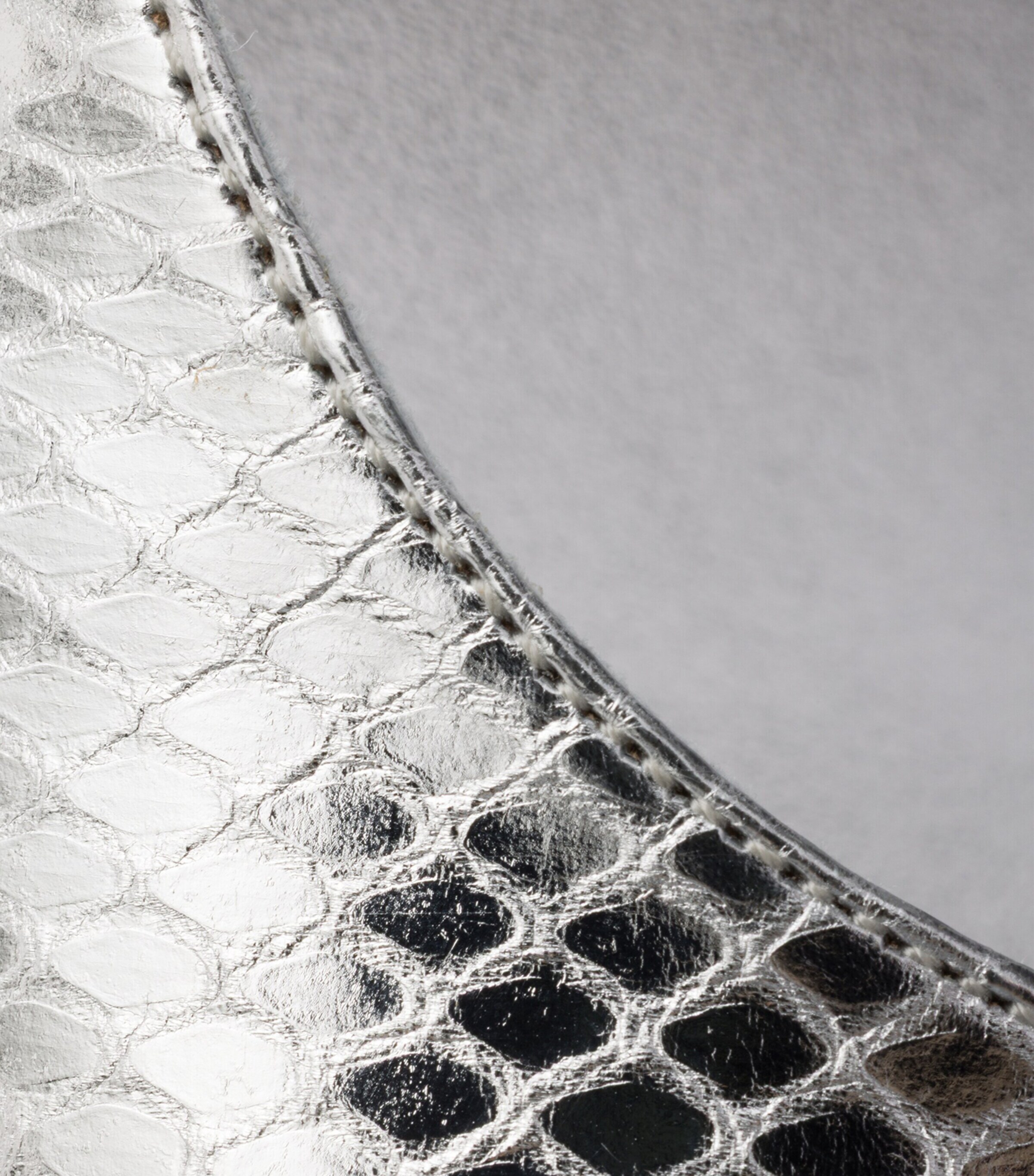 Prada Metallic Snakeskin Platform Sandals 115 Gold/silver Image 6