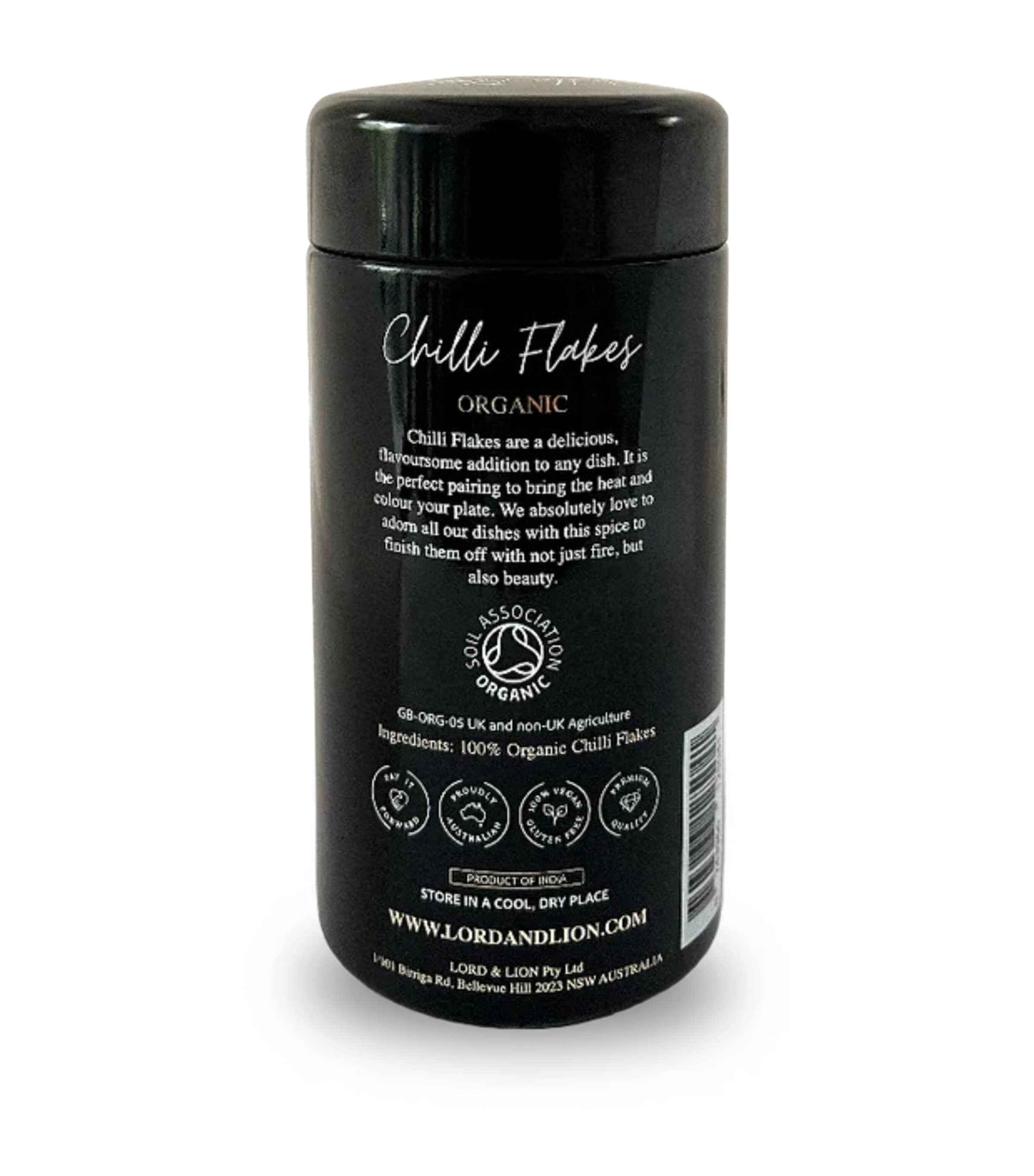 Organic Chilli Flakes (50g) NO COLOUR Image 3