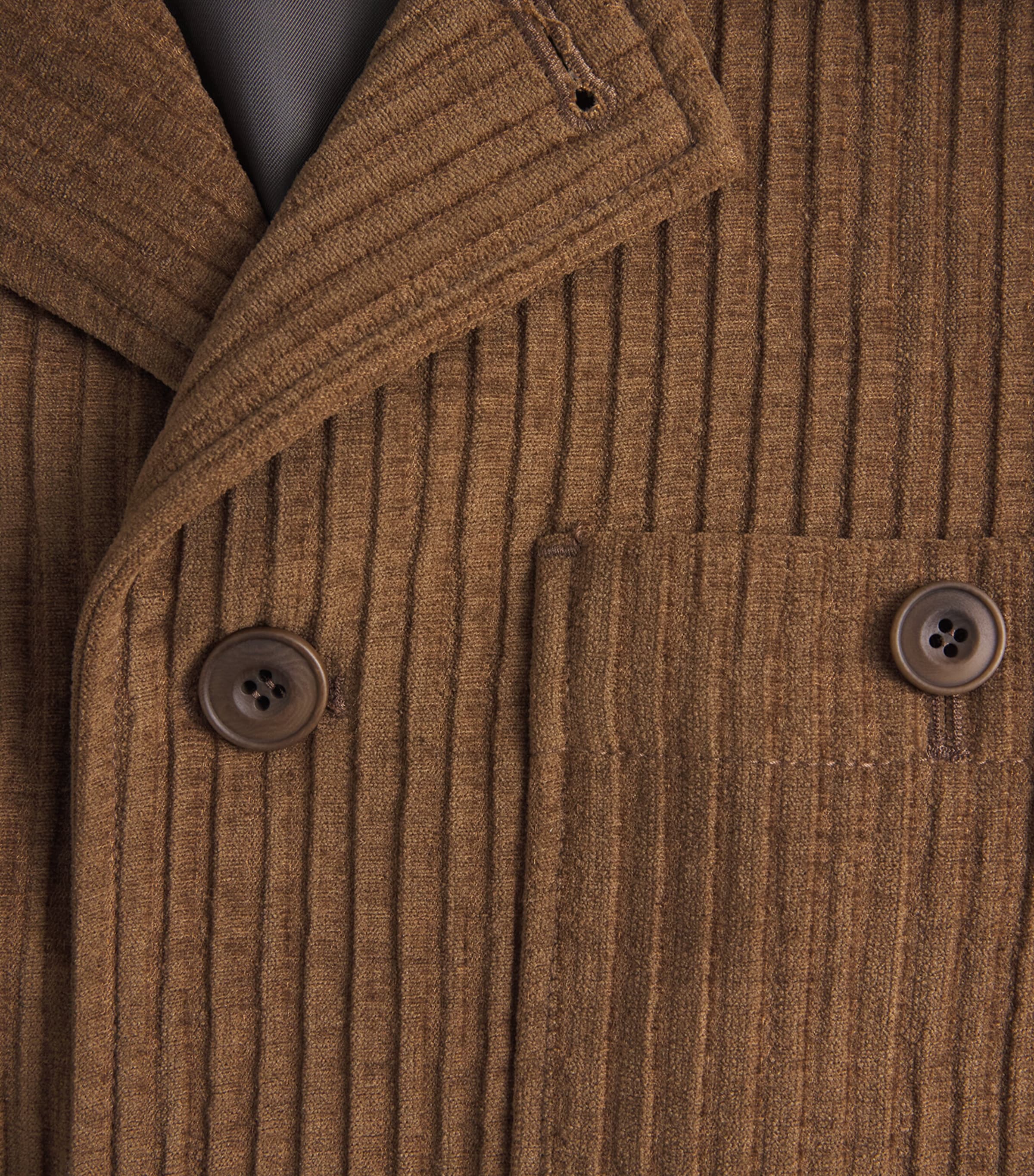 Coor Mens Corduroy Jacket Camel Image 2
