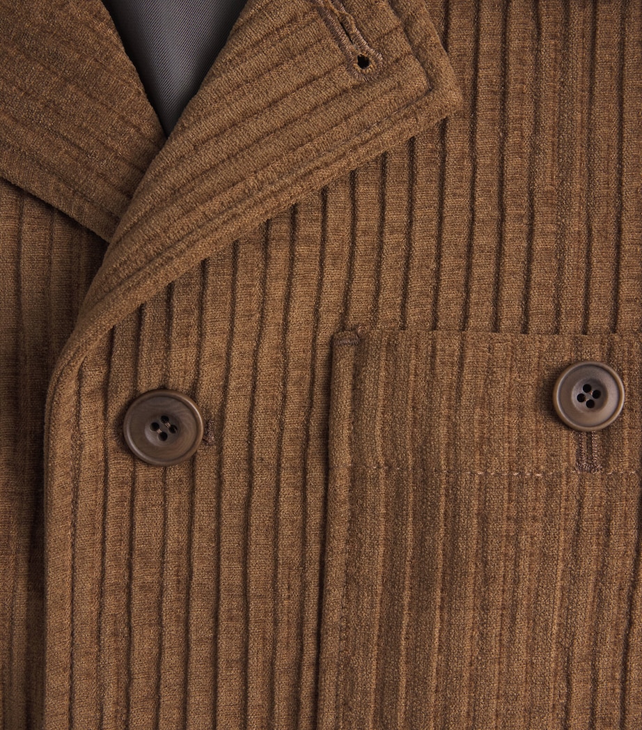 Coor Mens Corduroy Jacket Camel Image 2