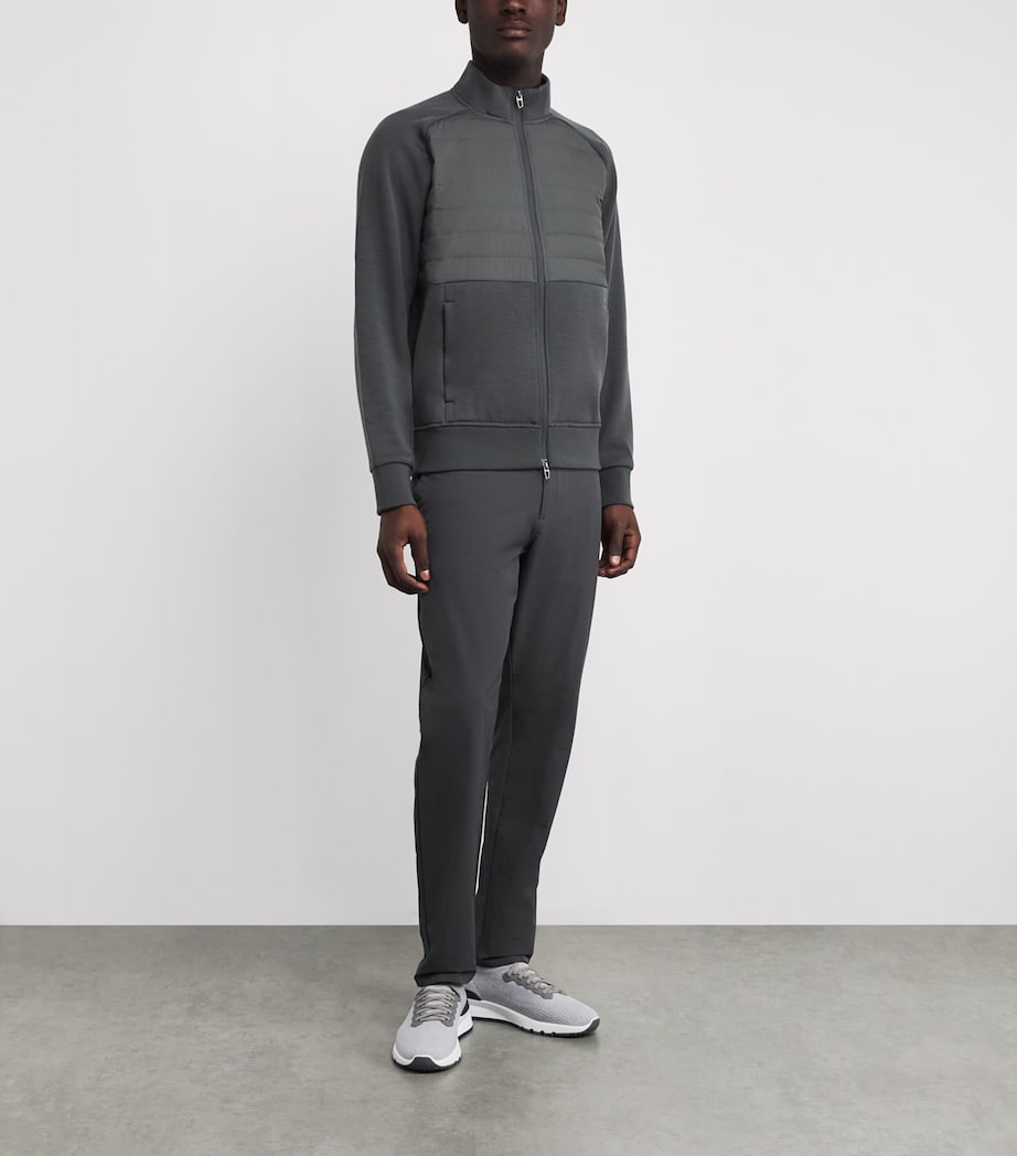 Hybrid High-Neck Jacket CHARCOAL GREY Image 2