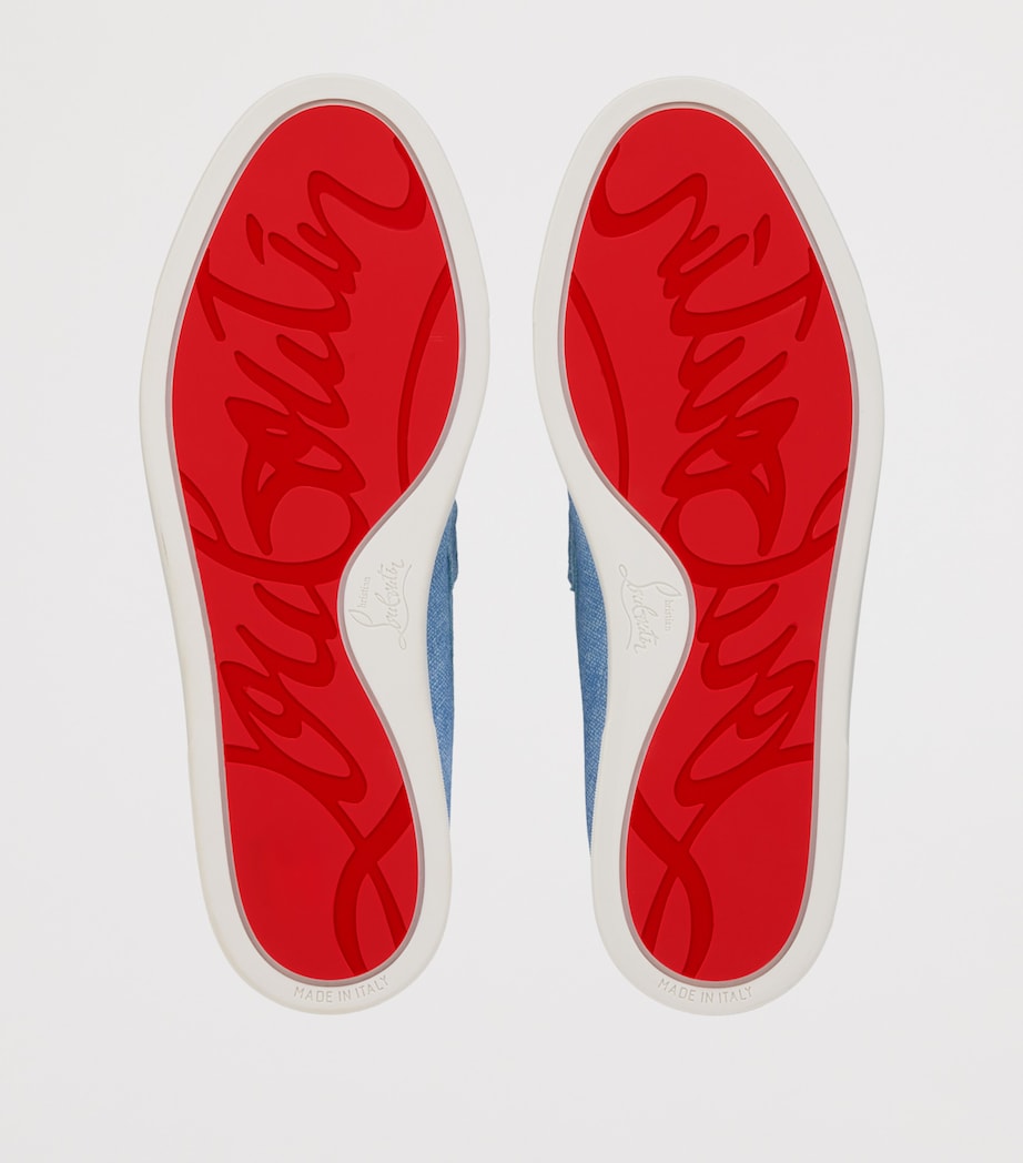 Christian Louboutin Chambeliboat Leather Boat Shoes Image 6
