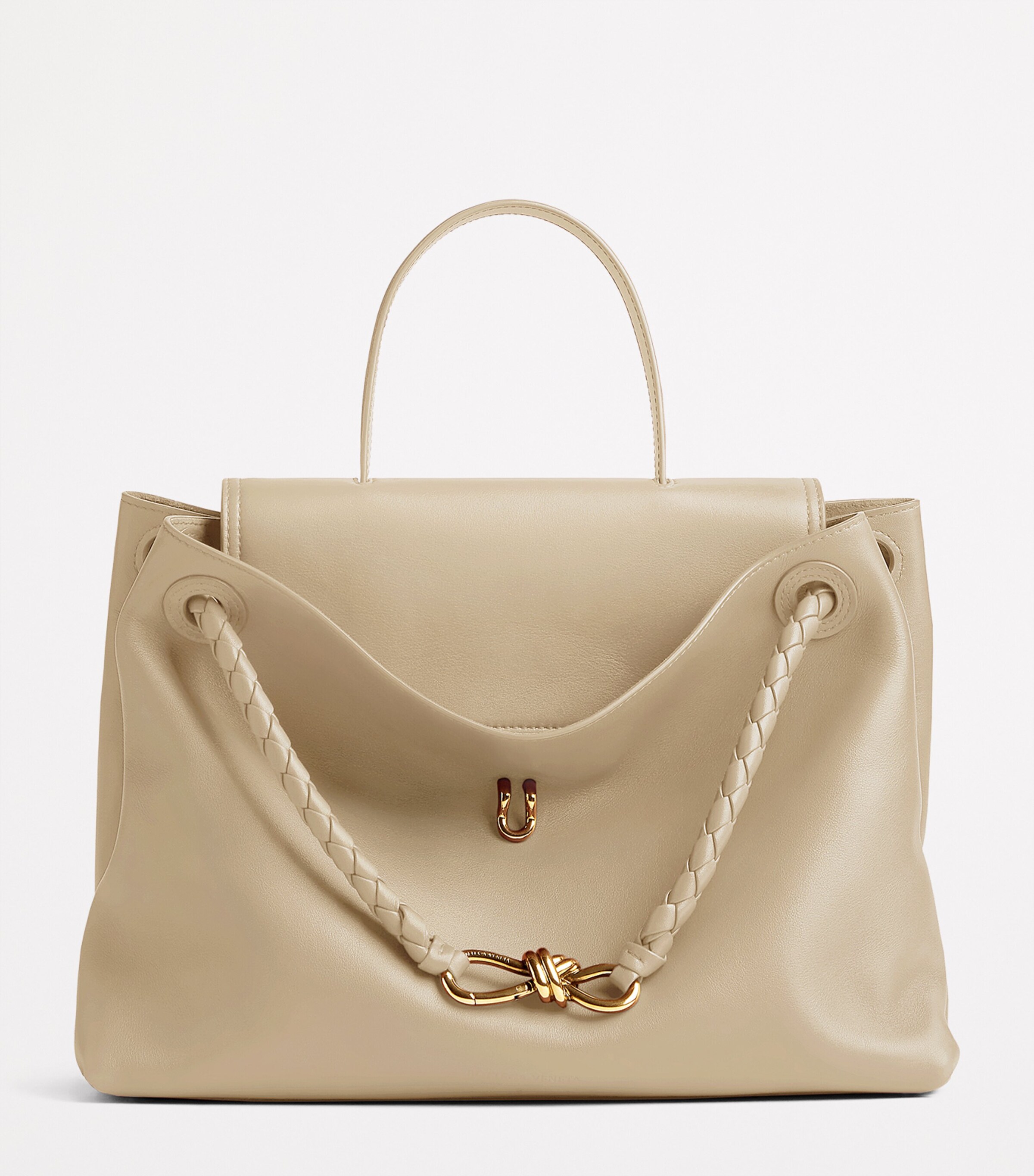 Bottega Veneta 洗練 Ciao Ciao ミディアム ハンドルバッグ Bottega Veneta Small Ciao Ciao Knot Detail Leather Top