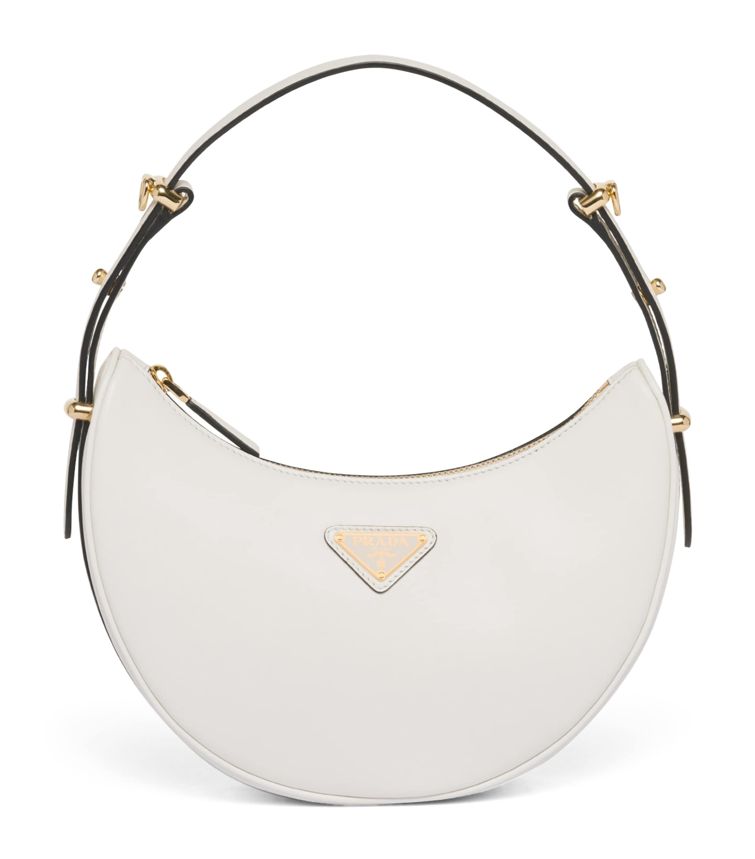 Prada Leather Arqué Shoulder Bag Image 1