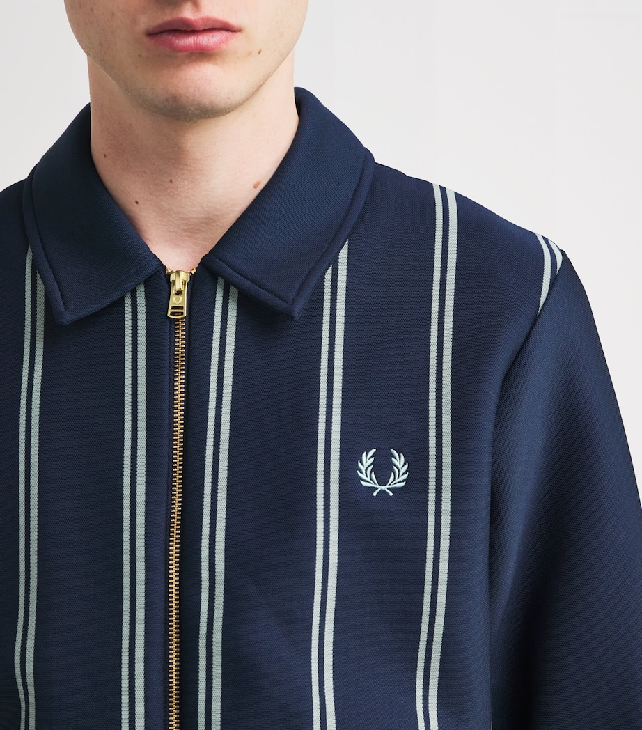 Stripe Collar Track Jacket X86TENNIS BLUE Image 6