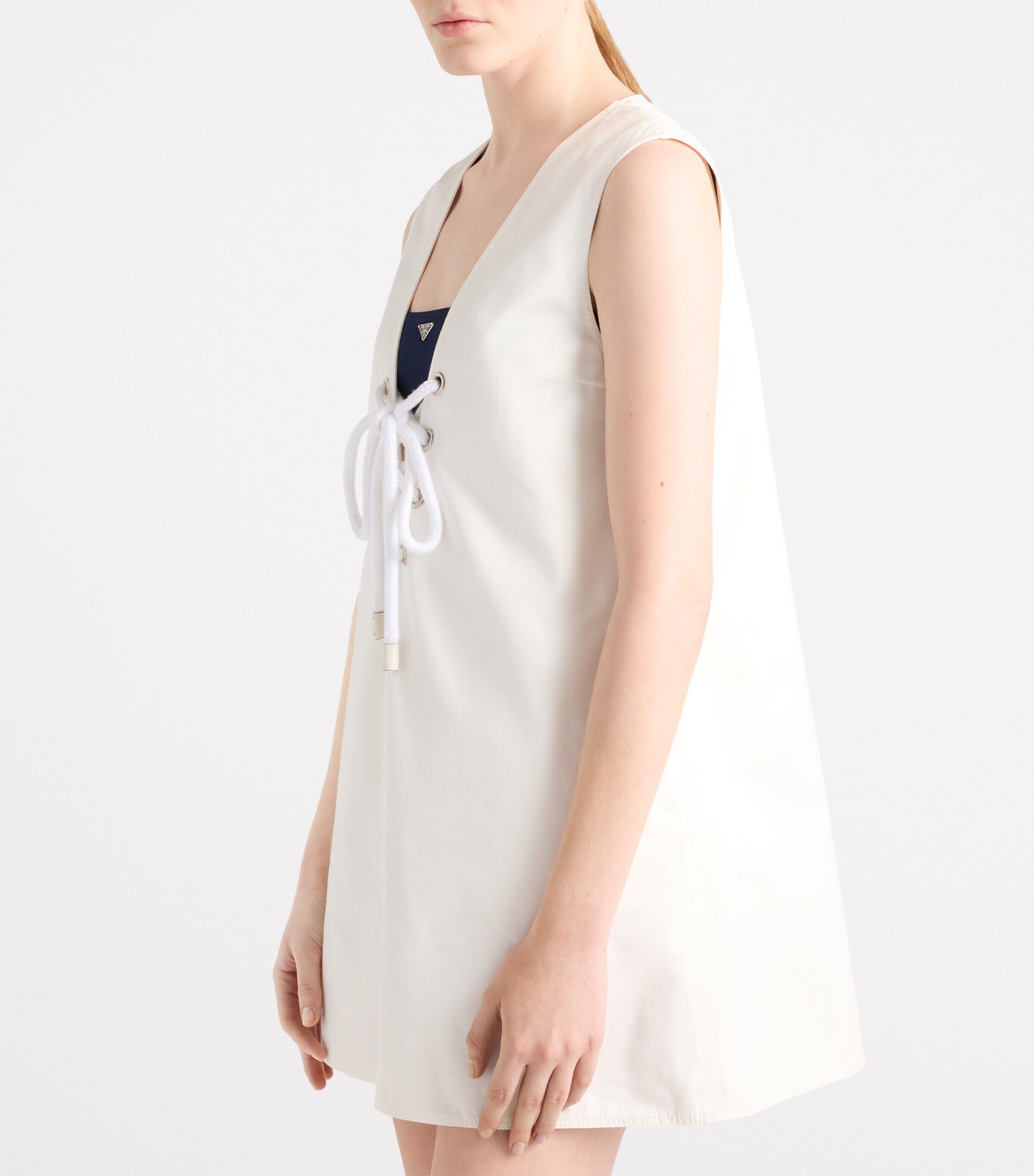 Satin Mini Dress F0009 Image 4