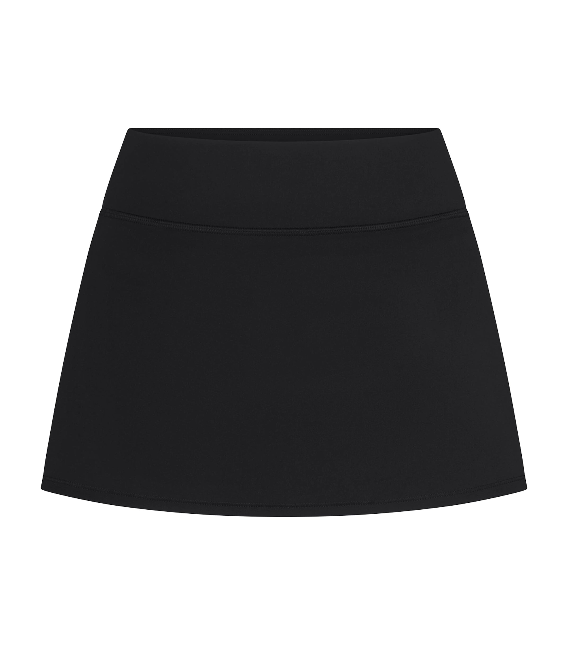 NikeSKIMS Womens NikeSKIMS Matte Mini Skort Obsidian Image 1