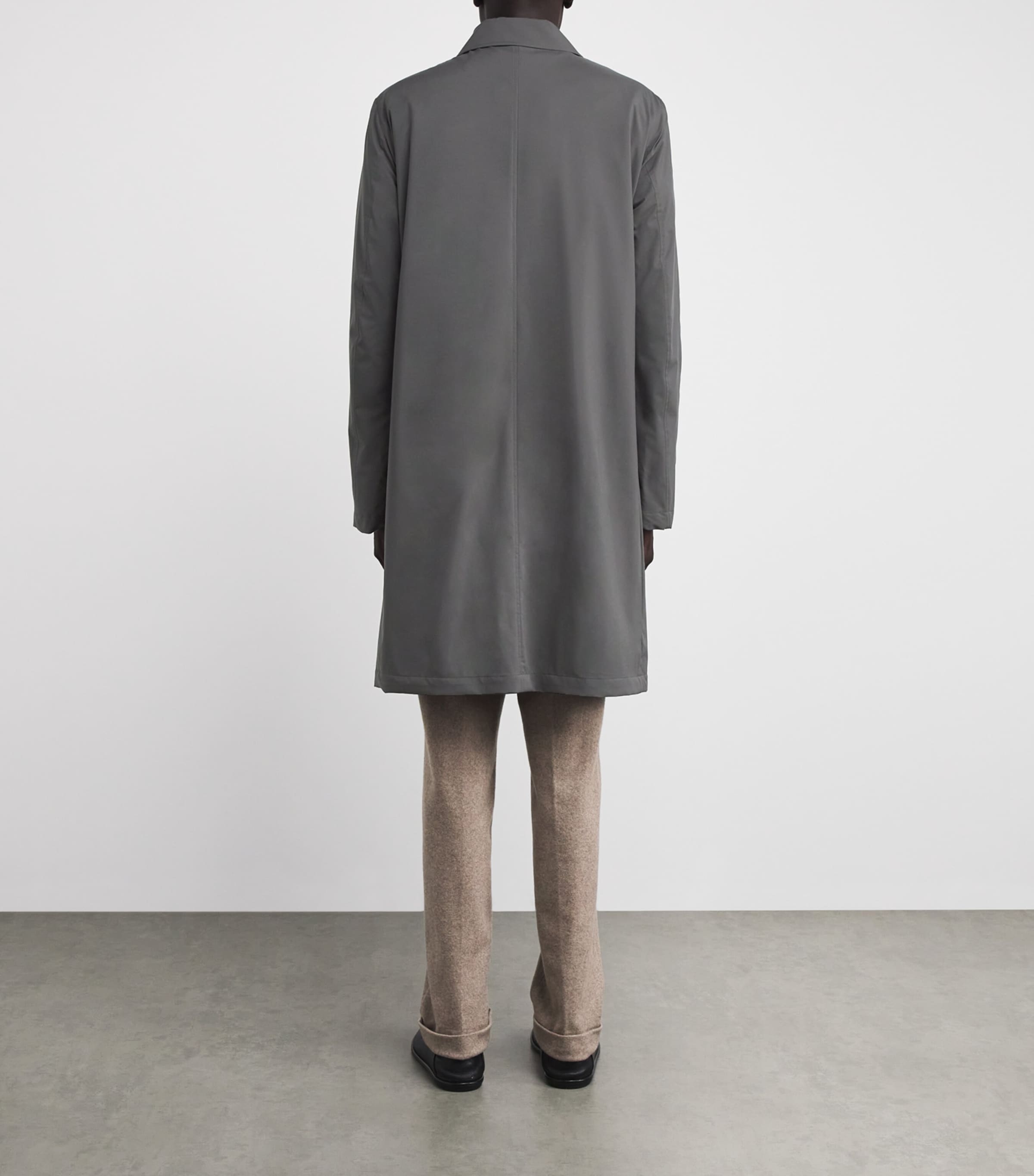 Waterproof Overcoat 11058 GREY Image 4