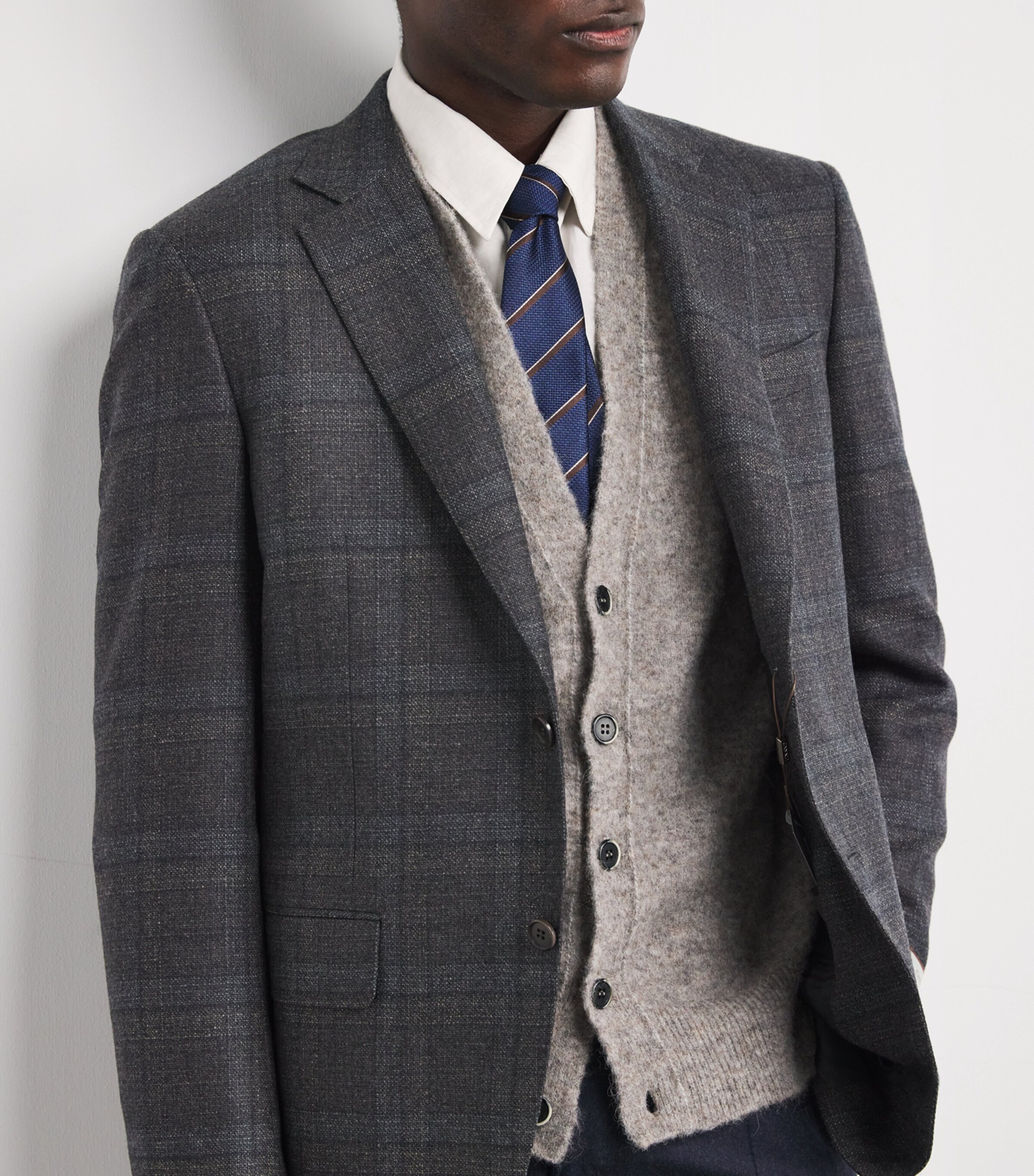 Canali Silk Jacquard Tie Image 2