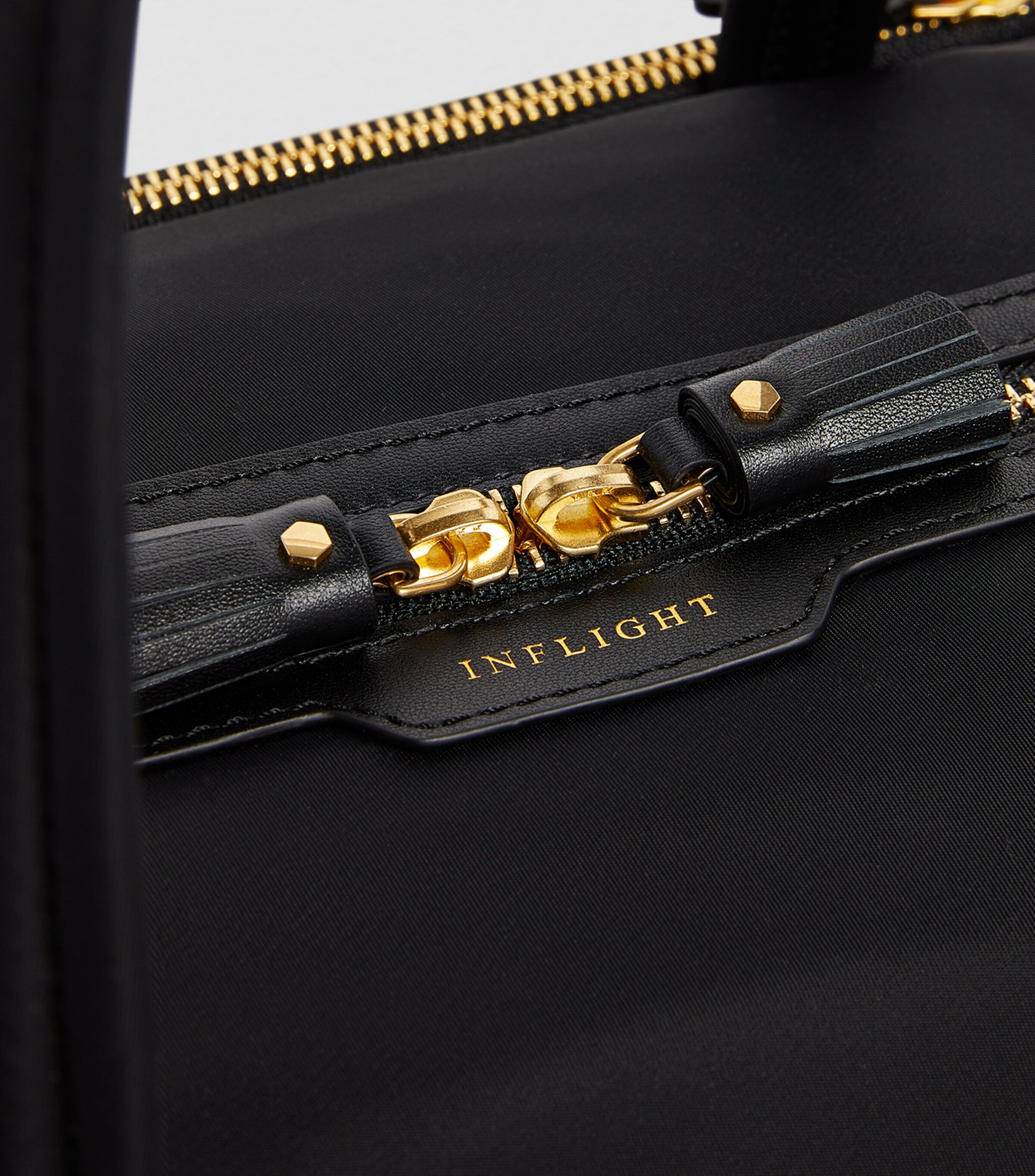 Anya Hindmarch In-Flight Tote Bag Black Image 7