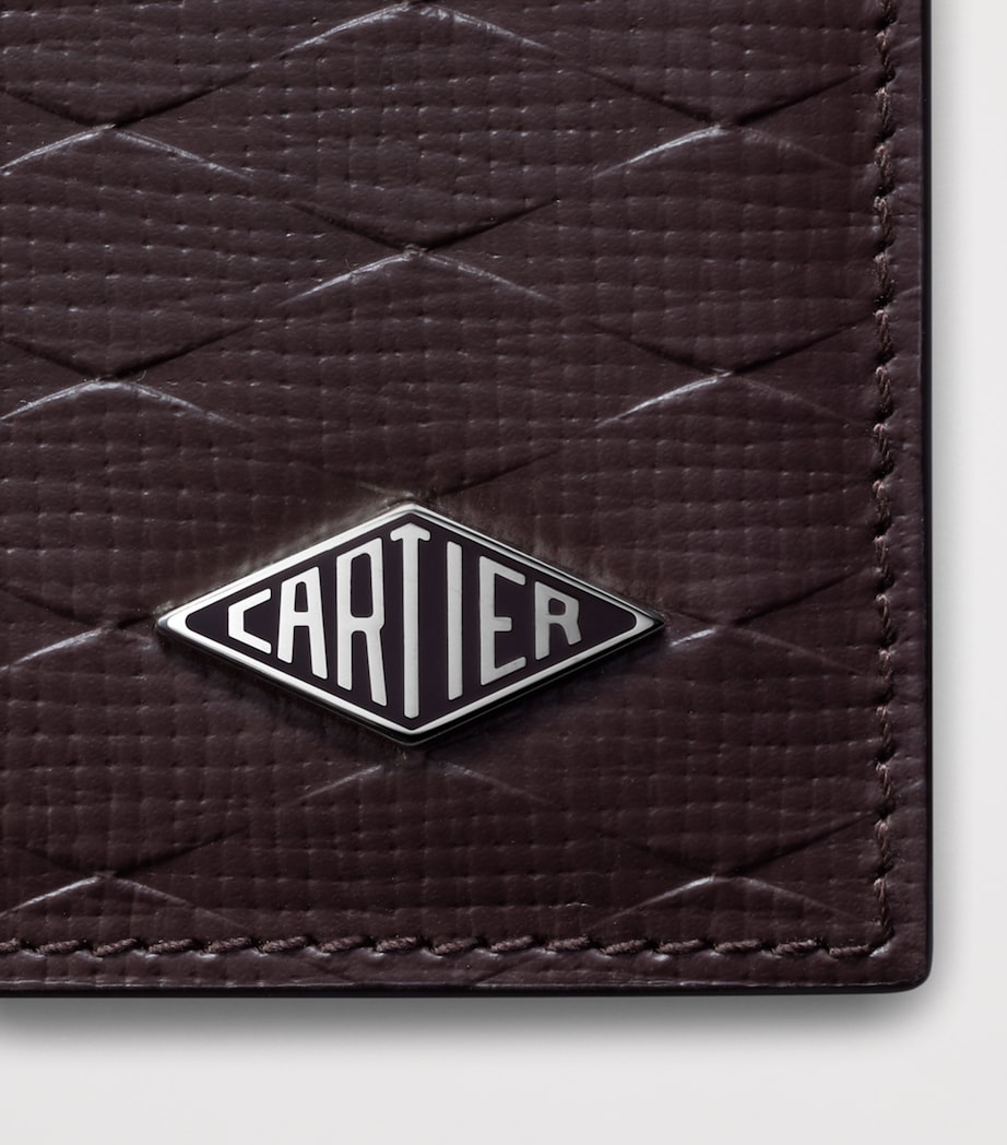 Cartier Leather Cartier Losange Wallet Ebony Image 5