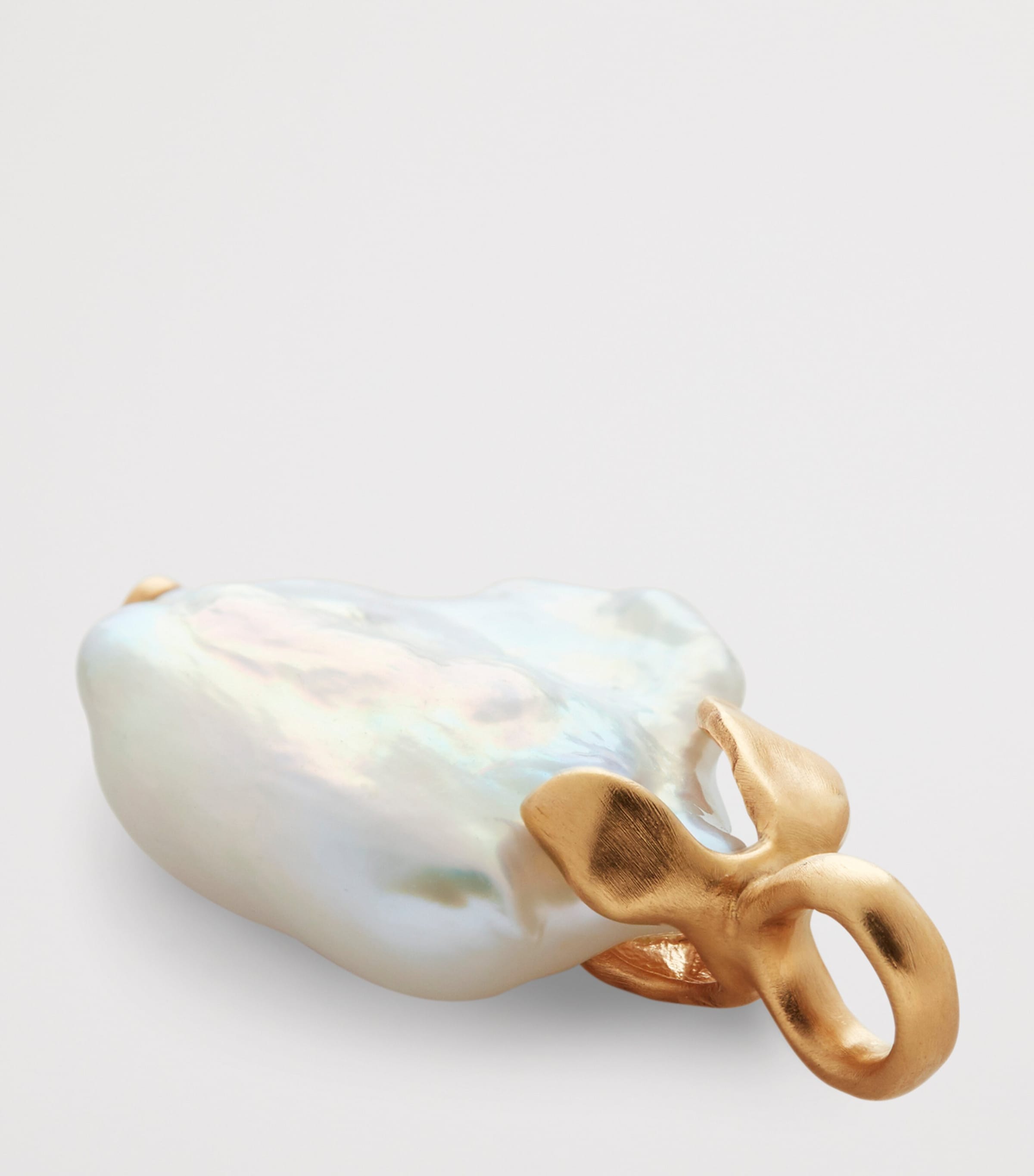 Gold Vermeil and Keshi Pearl Pendant 18K GOLD VERMEIL Image 3