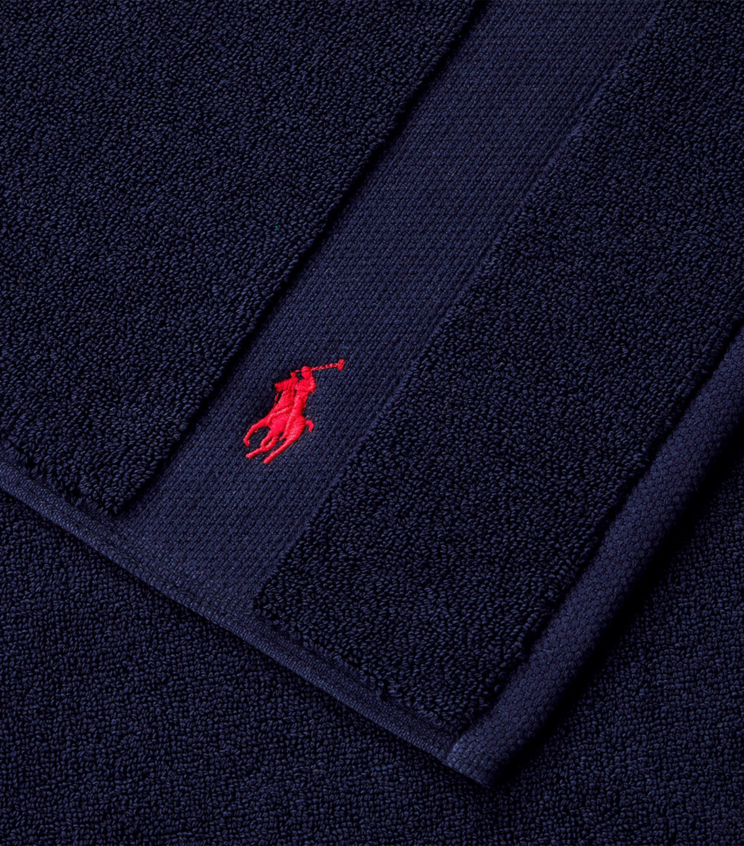 Ralph Lauren Home Polo Player Bath Mat (55cm x 90cm) Newport Navy Image 3