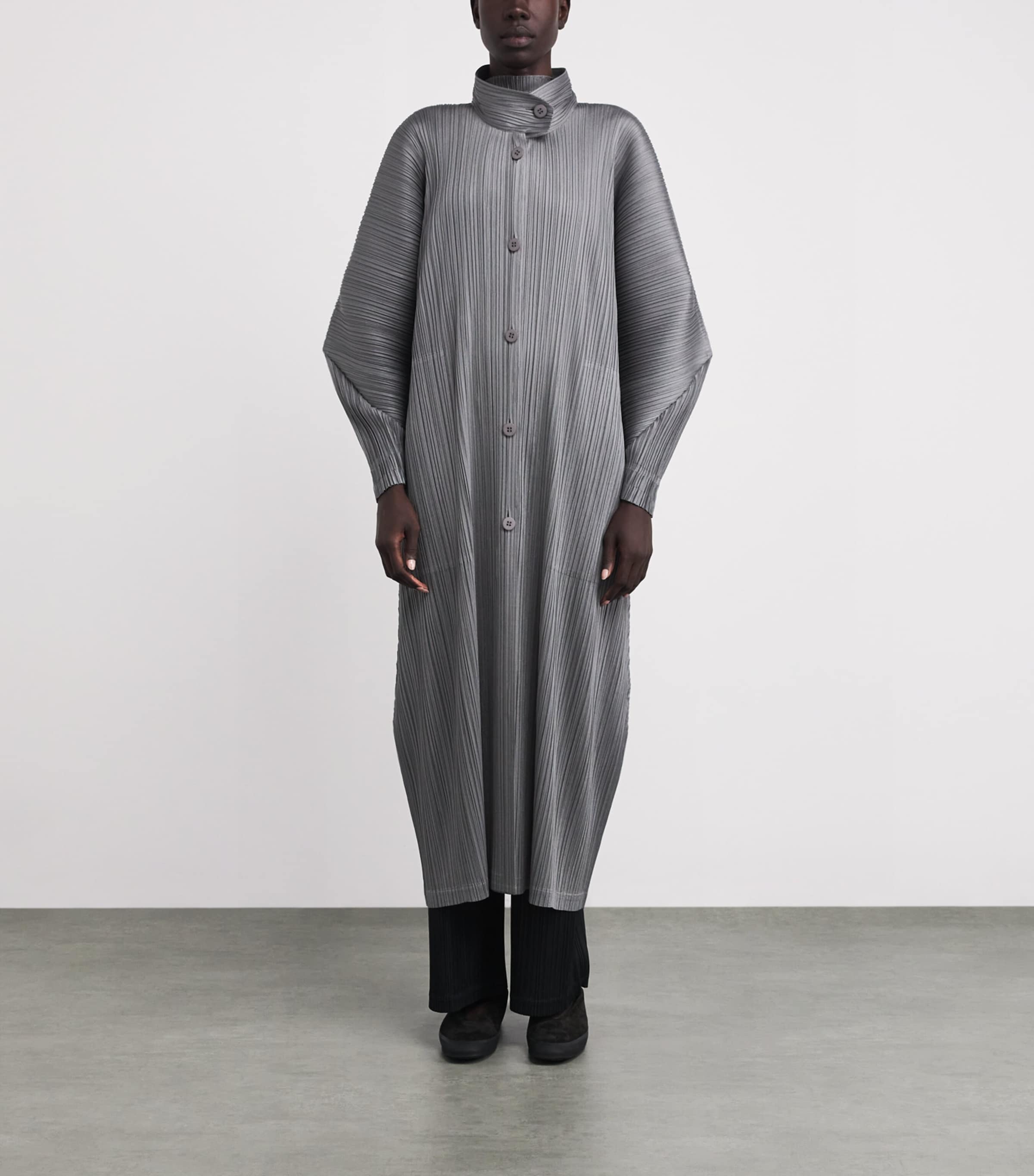 Skyline A-Line Coat GREY Image 3