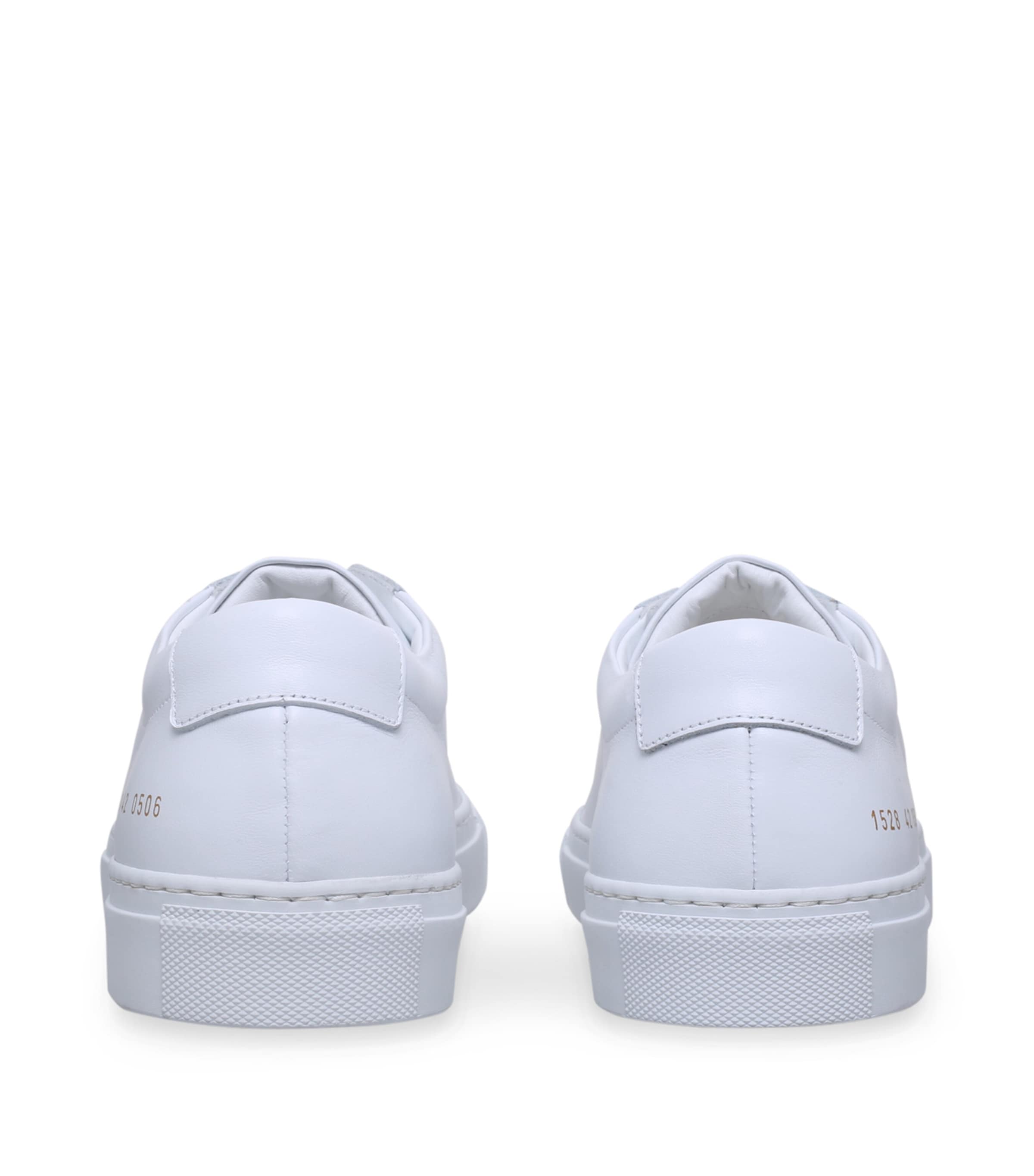 Common Projects White Original Achilles Low-Top Sneakers Harrods AE