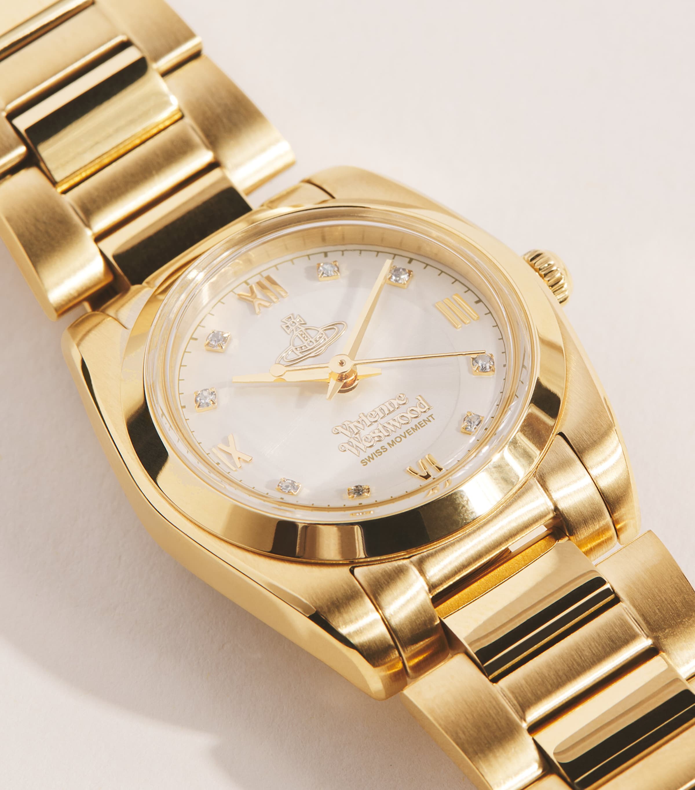 Vivienne Westwood Stainless Steel Tavistock Watch 28mm Gold Image 5