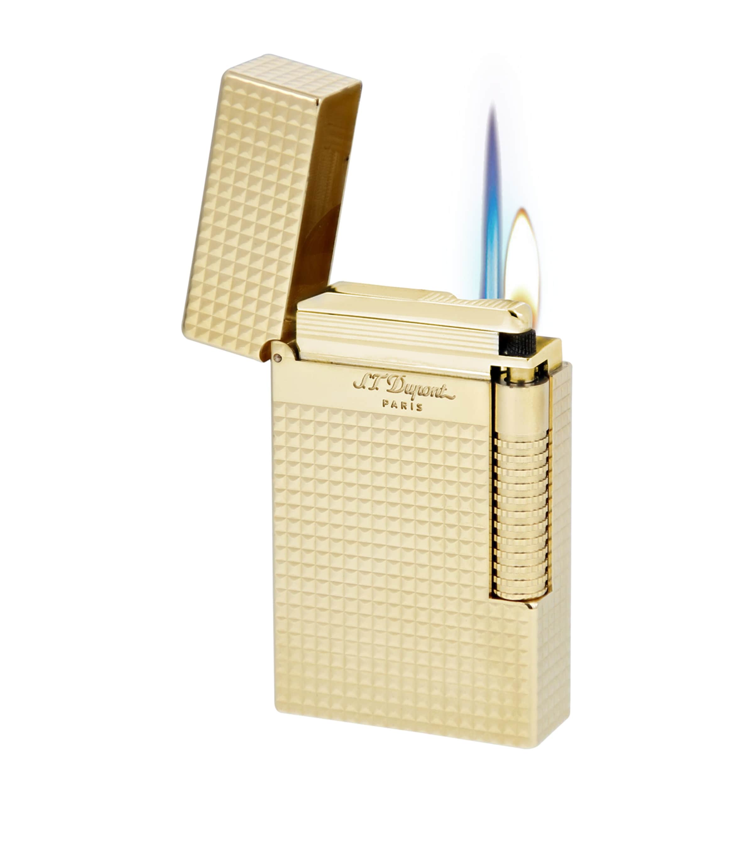 S.T. Dupont Gold-Plated New Grand Dupont Lighter Gold Image 8