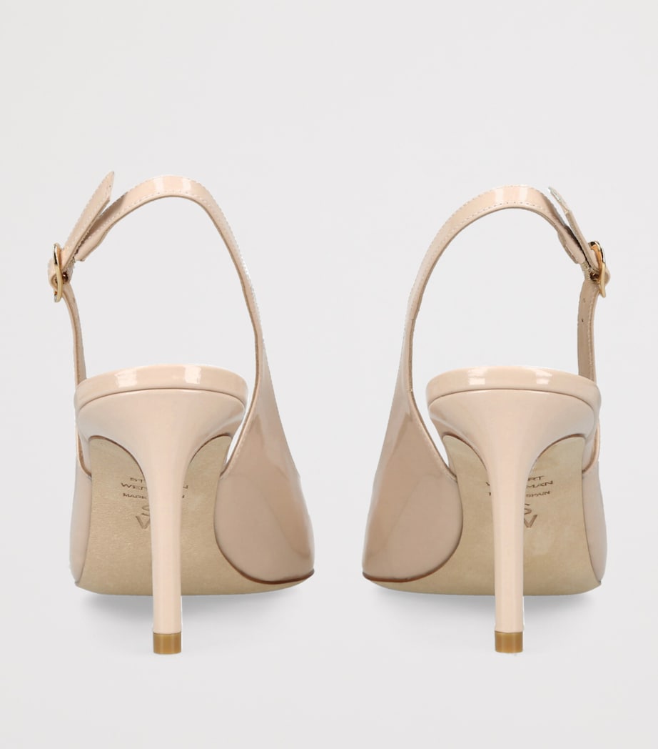Stuart Slingback Heels 75 BEIGE Image 2