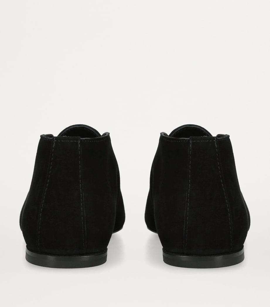 Toteme Suede Desert Boot Black Image 2
