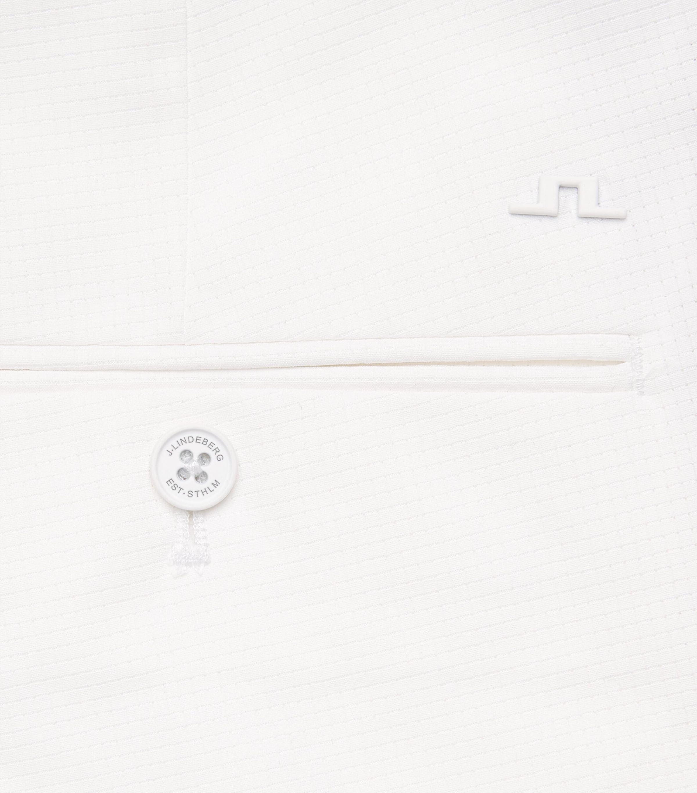 J Lindeberg Mens Vent Shorts White Image 2