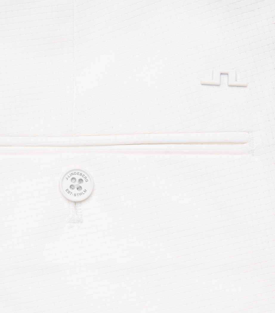 J Lindeberg Mens Vent Shorts White Image 2