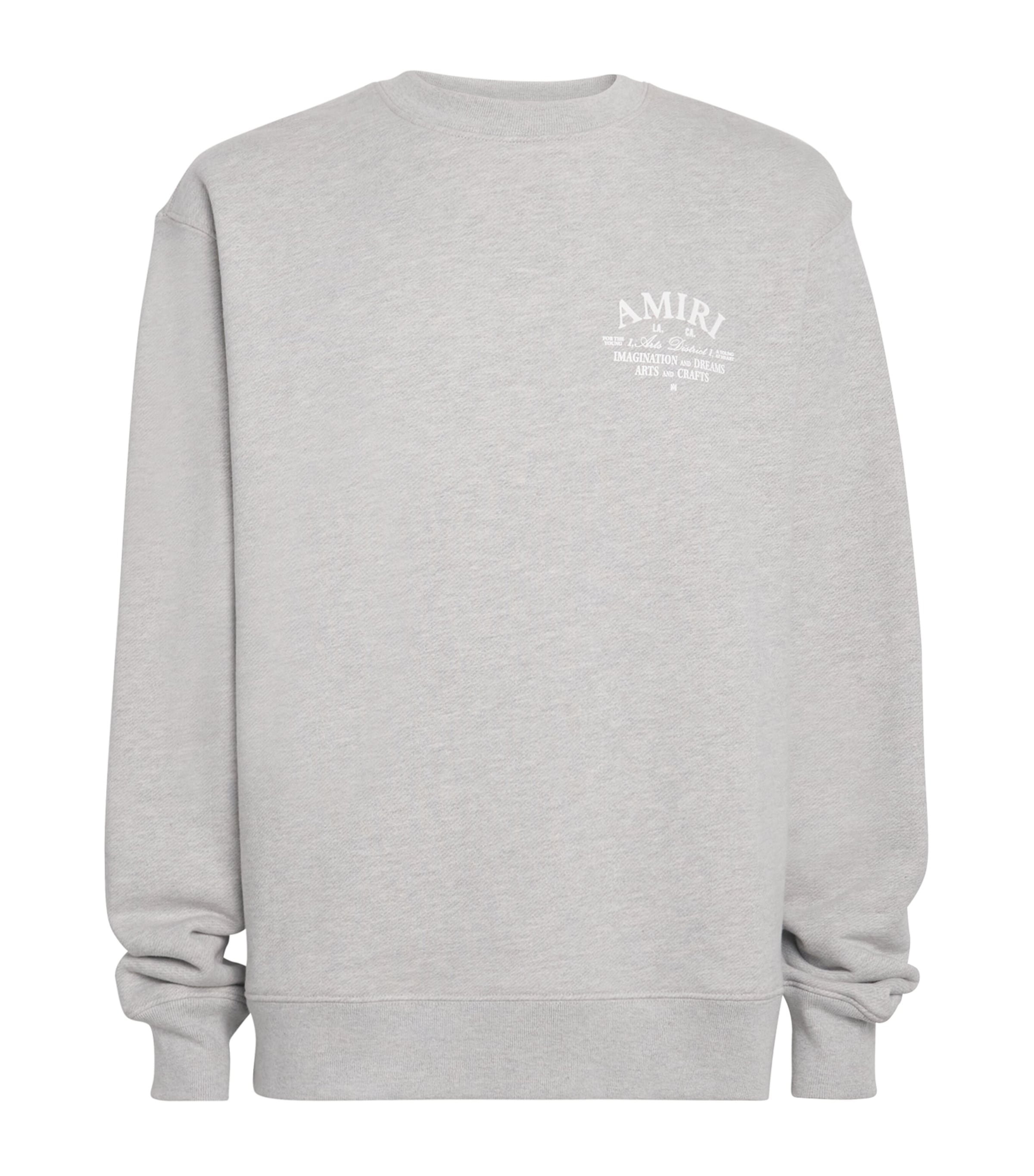 AMIRI Cotton Arts District Sweatshirt | Harrods UK