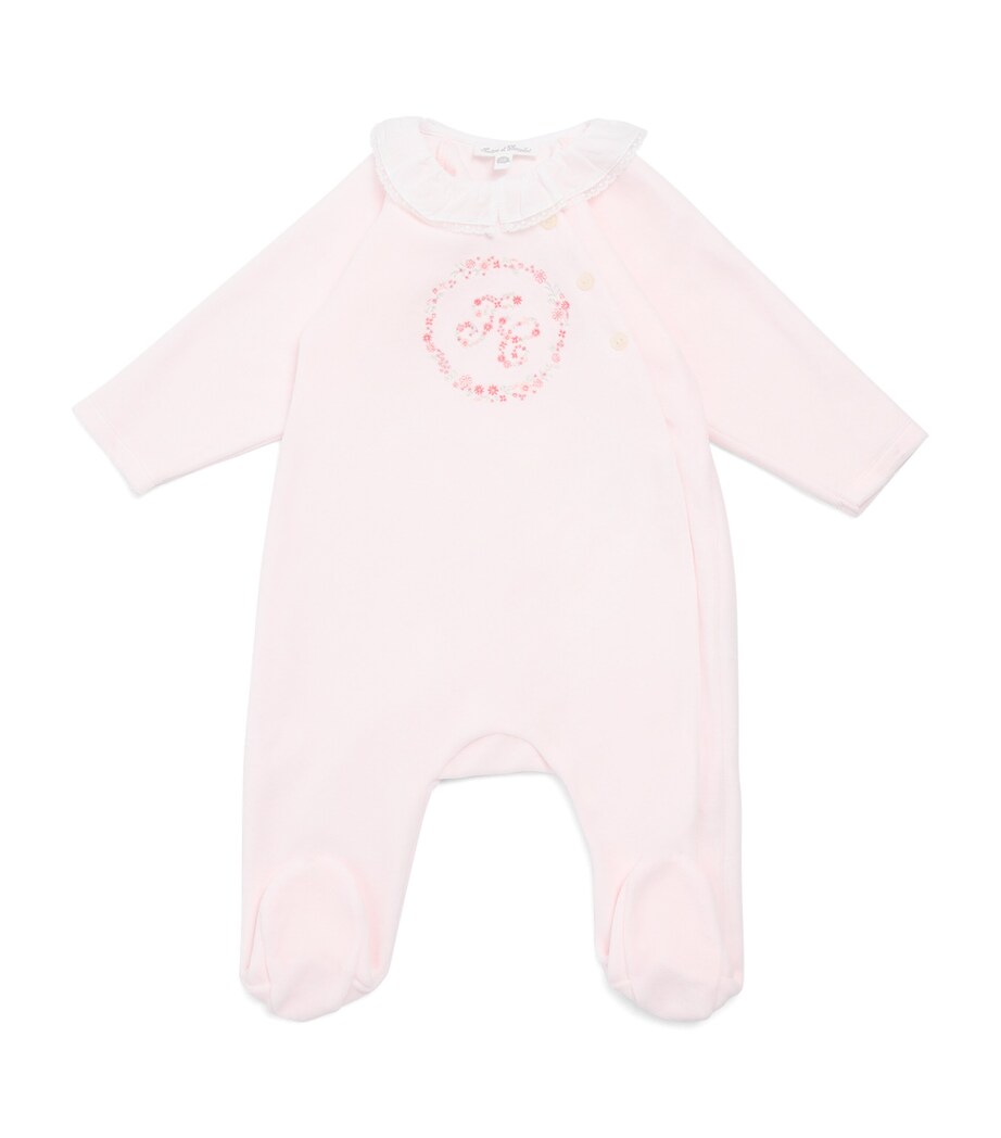 Tartine et Chocolat Printed All-In-One (0 -24 Months) Rose Pale Image 1